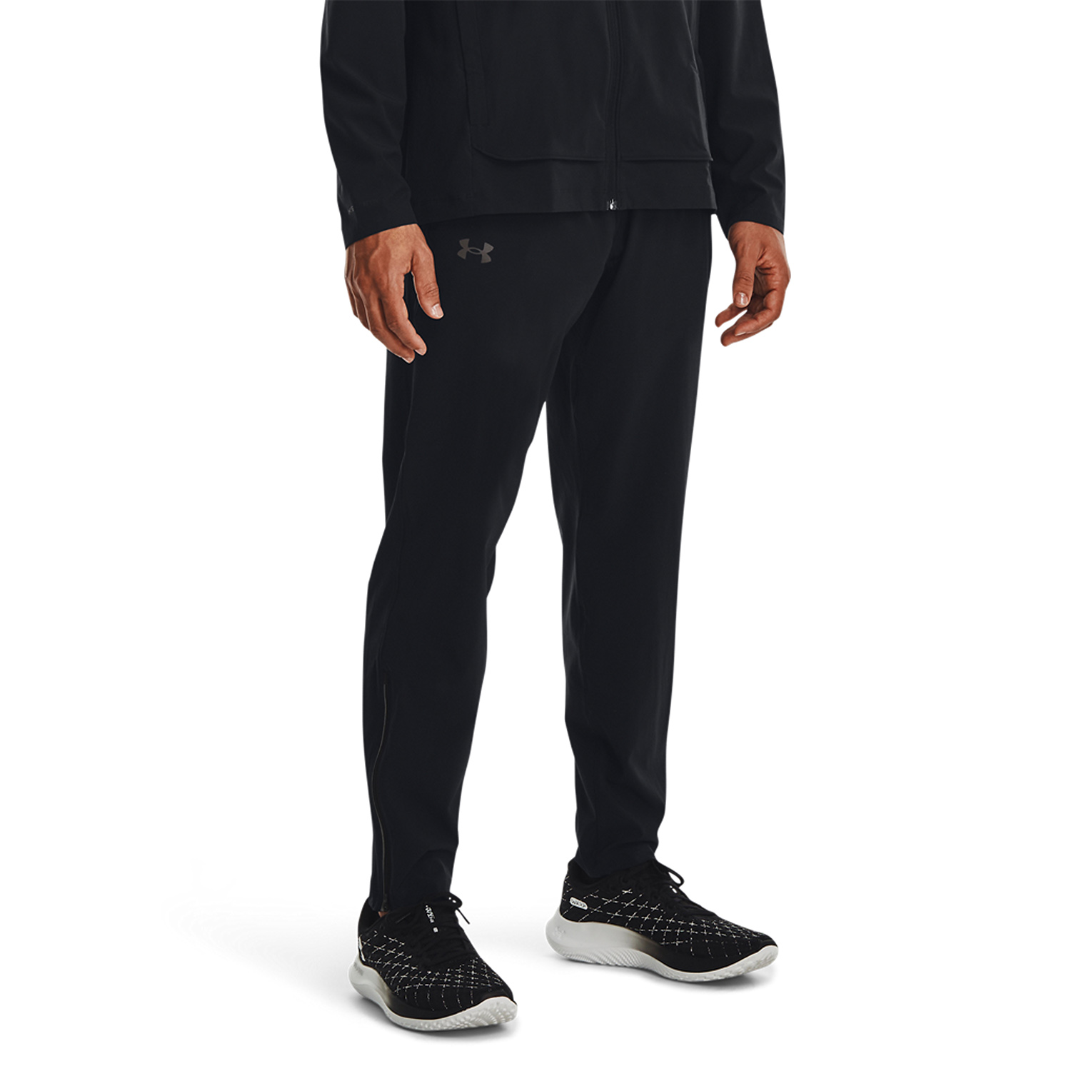 Under Armour OutRun The Storm Pantalones Black/Reflective