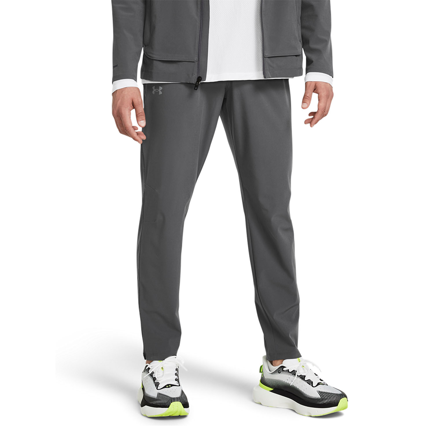 Under Armour Storm Run Pantalones Castlerock/Black/Reflective