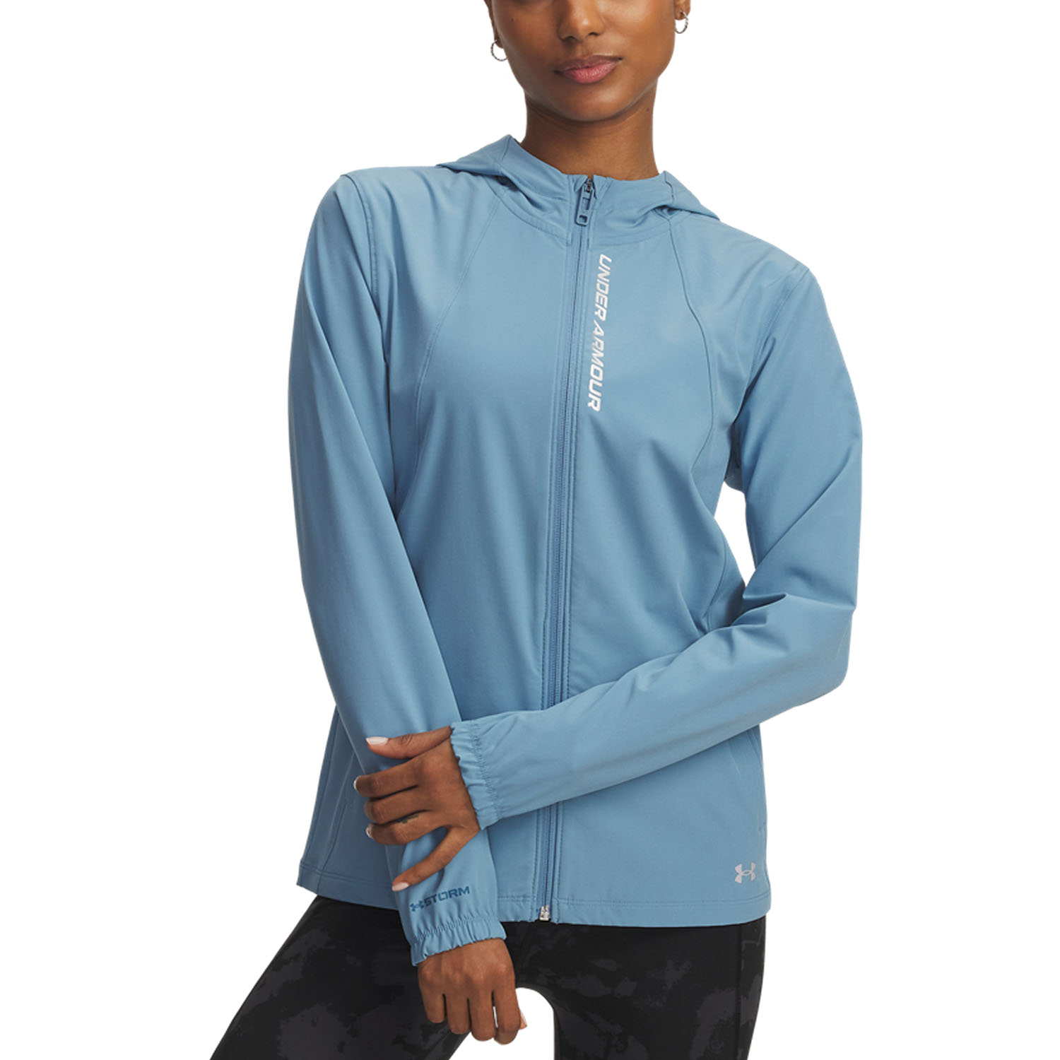 Under Armour Outrun The Storm Chaqueta Blue Smoke/Reflective