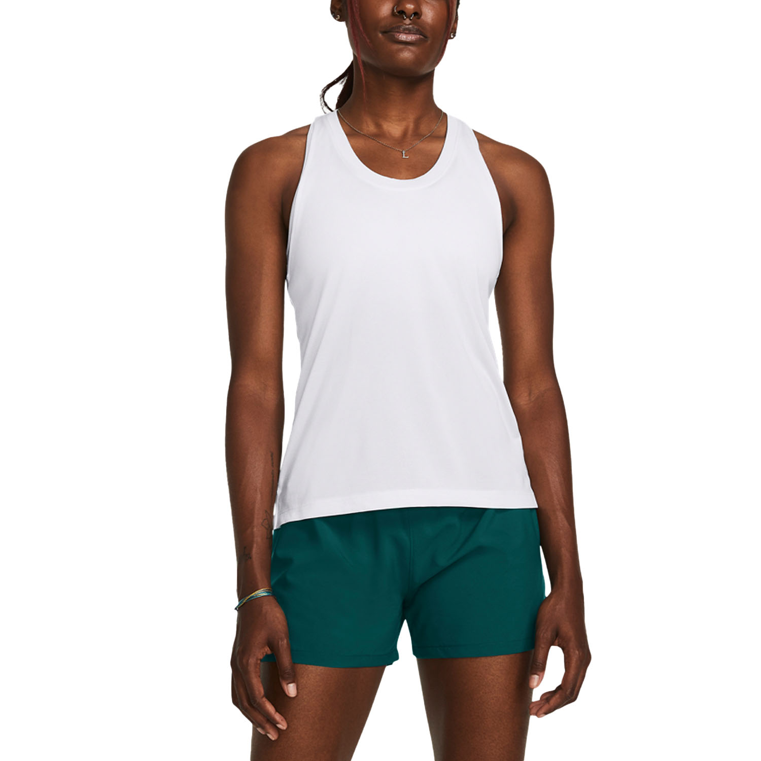 Under Armour Streaker Top White/Reflective