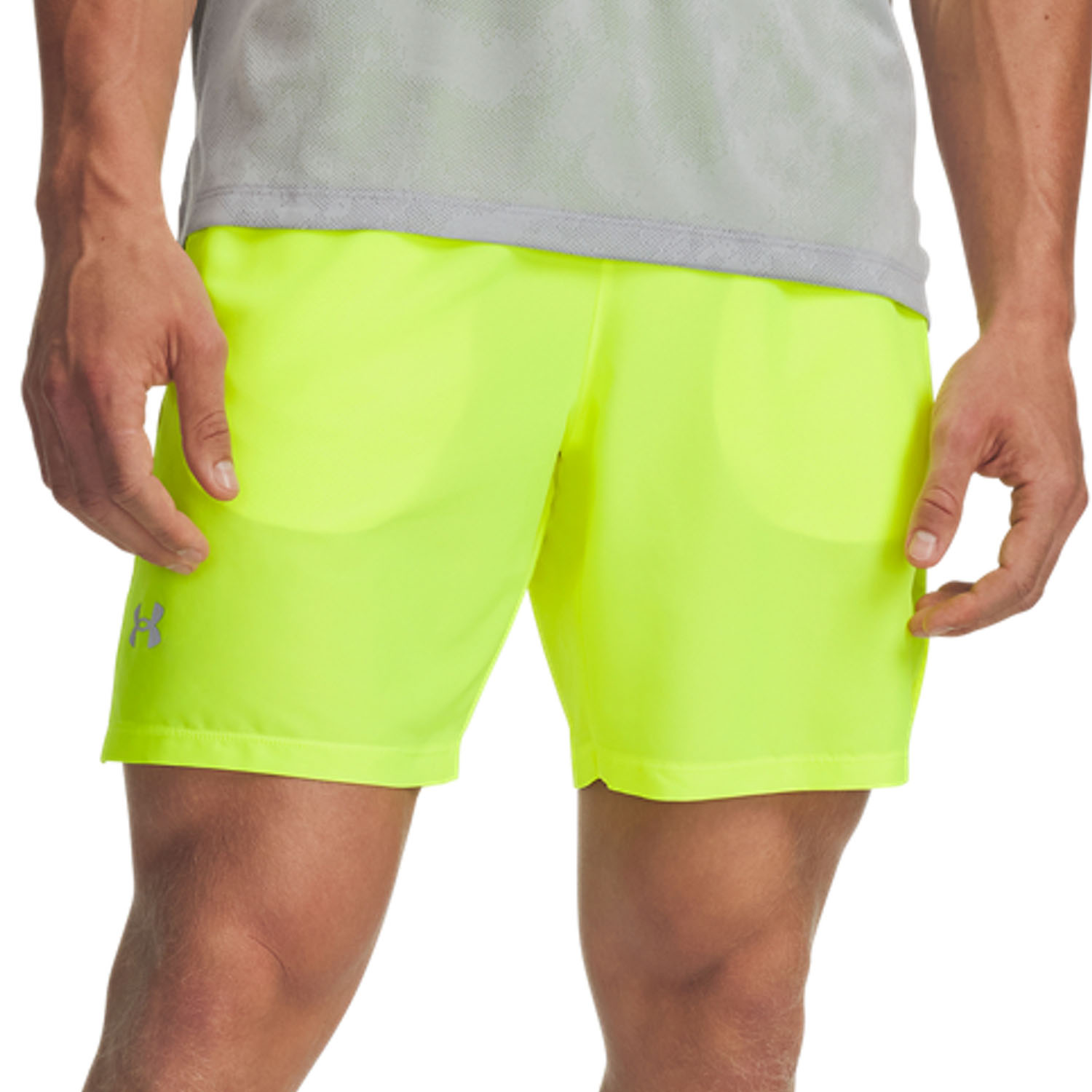 Under Armour Launch 7in Shorts High Vis Yellow/Reflective