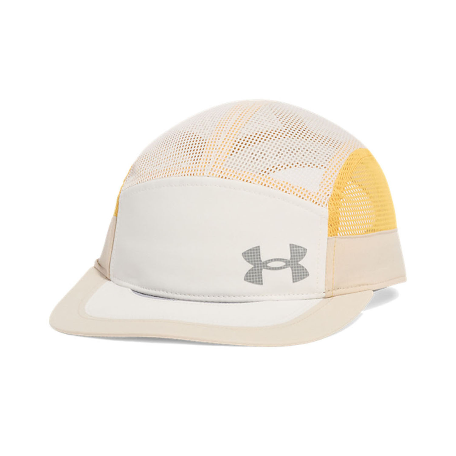 Under Armour Launch Camper Gorra Stone/Noble Gold/Reflective