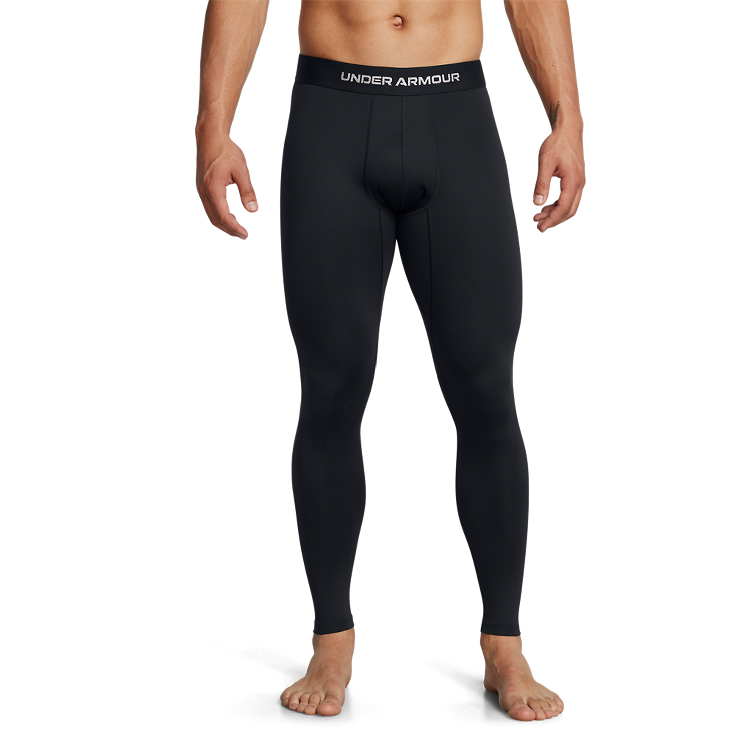 Under Armour ColdGear Elite Mallas Black/Metallic Silver