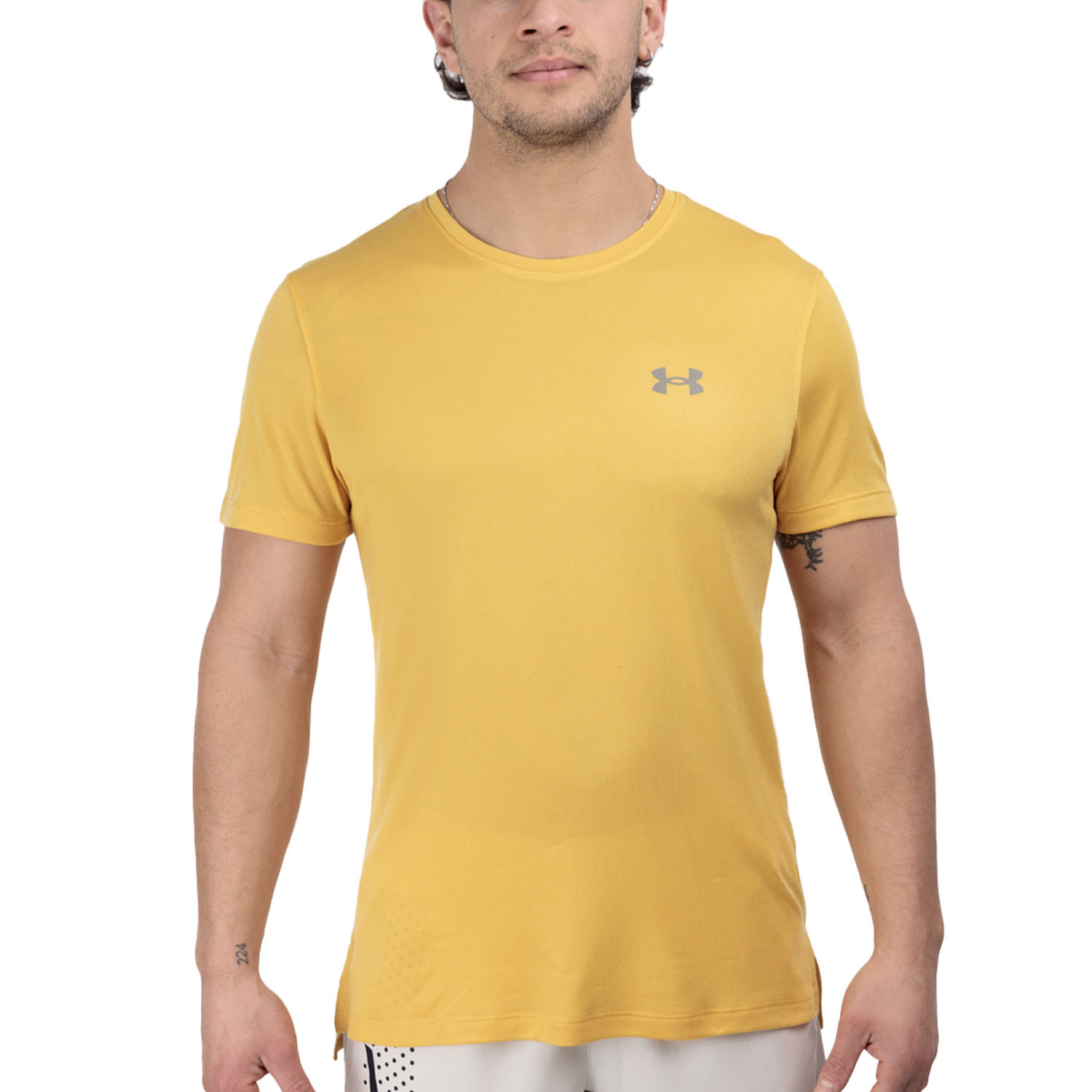 Under Armour TR Logo Maglietta Noble Gold/Reflective