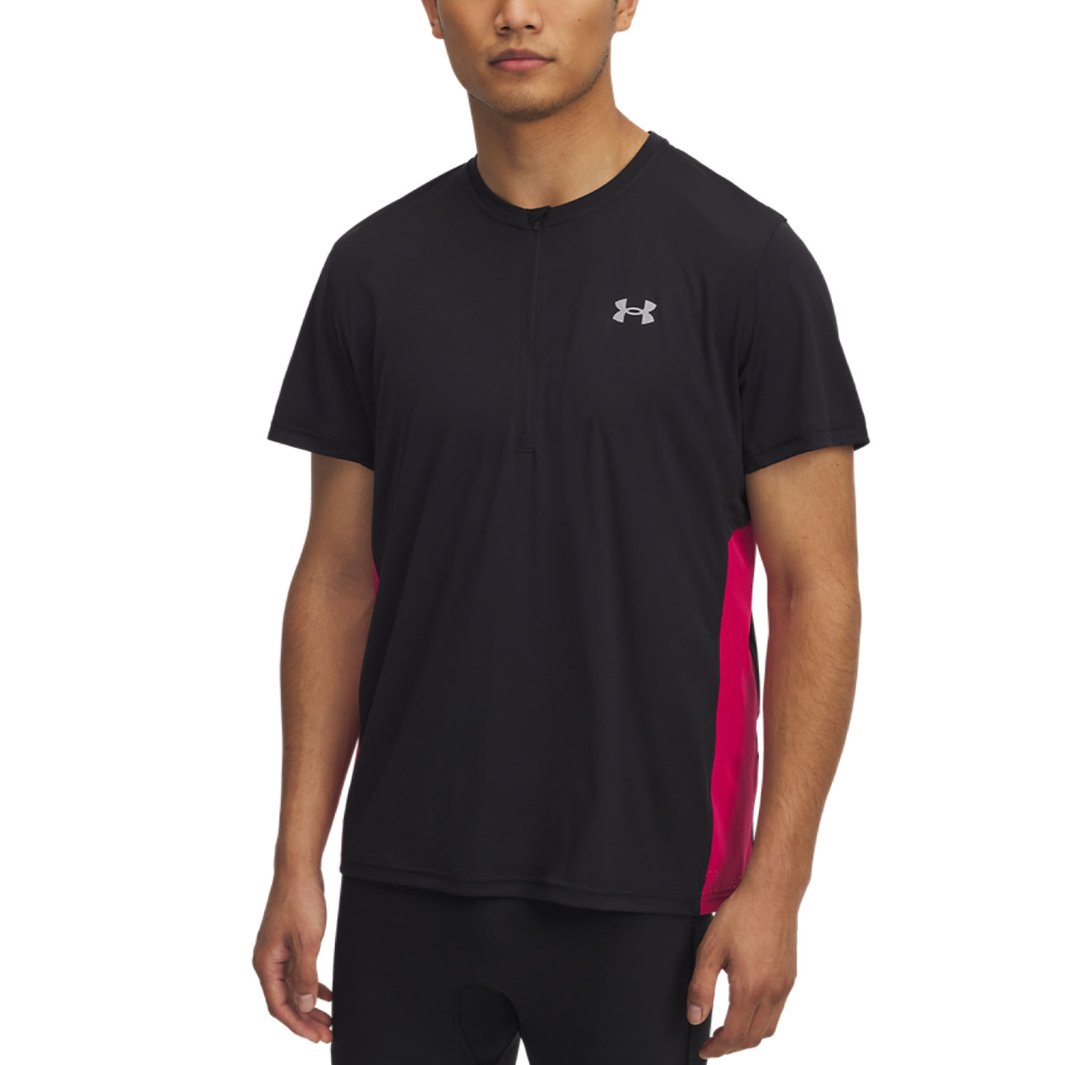 Under Armour TR Camiseta Black/Shaded Fuchsia/Reflective