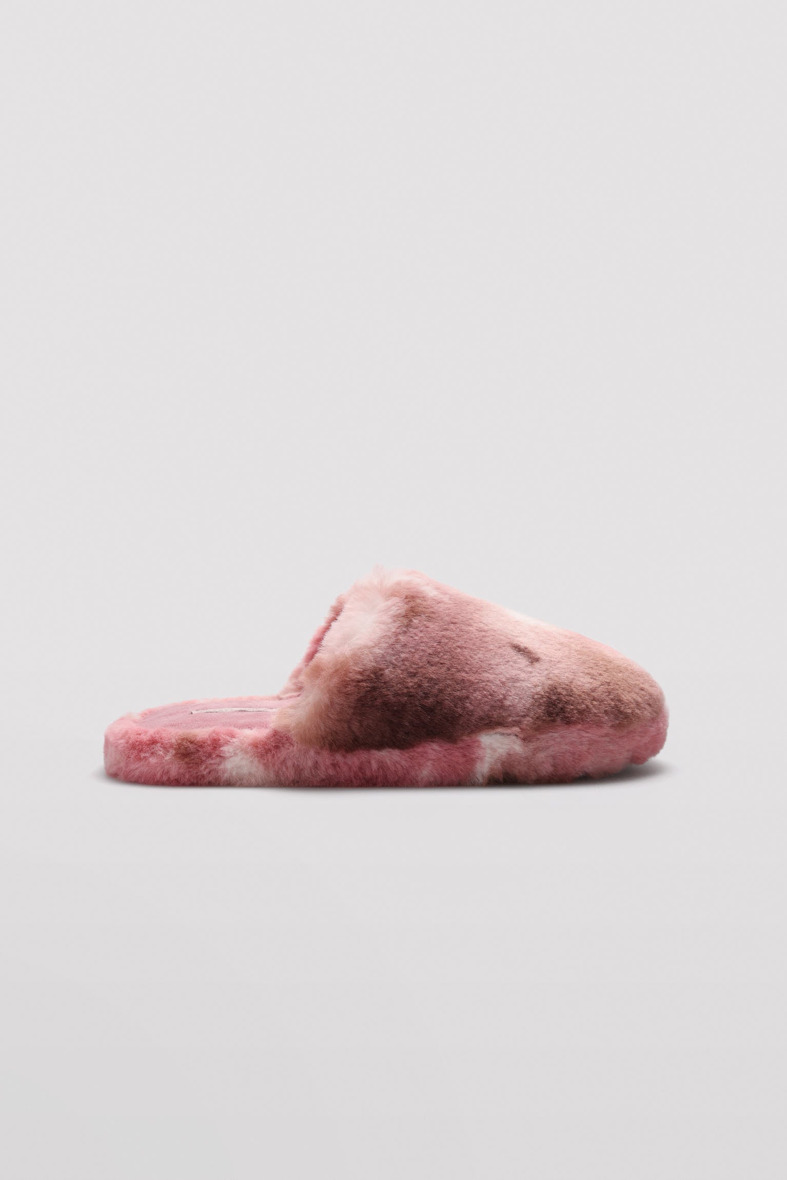 Zapatillas de casa estampado difuminado rosa