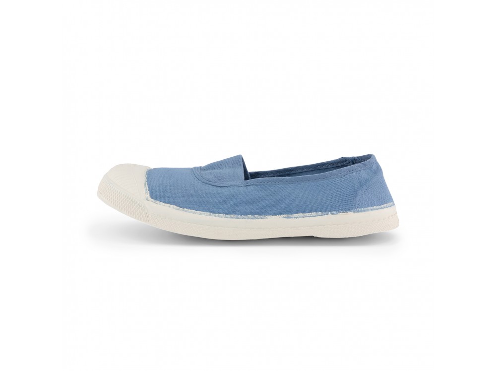 Lona azul jeans elástico Bensimon