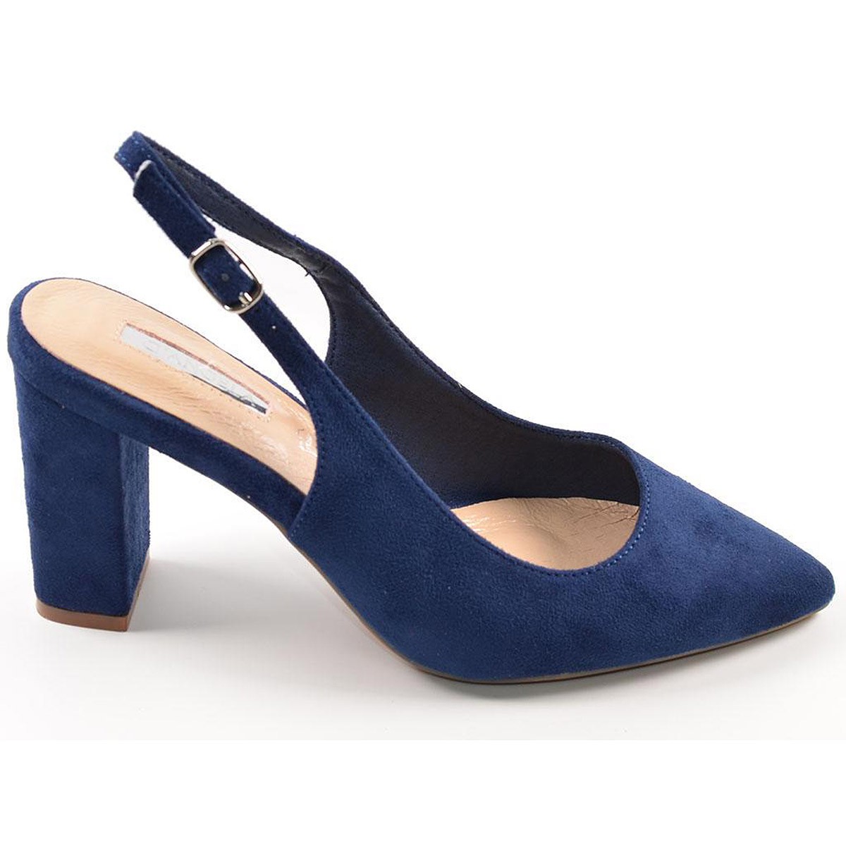 15689 D'angela Zapato Planta Piel Tacon Antideslizante Mujer