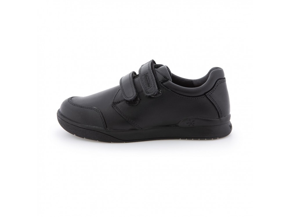 Zapato piel negro con velcro 161126 de Biomecanics