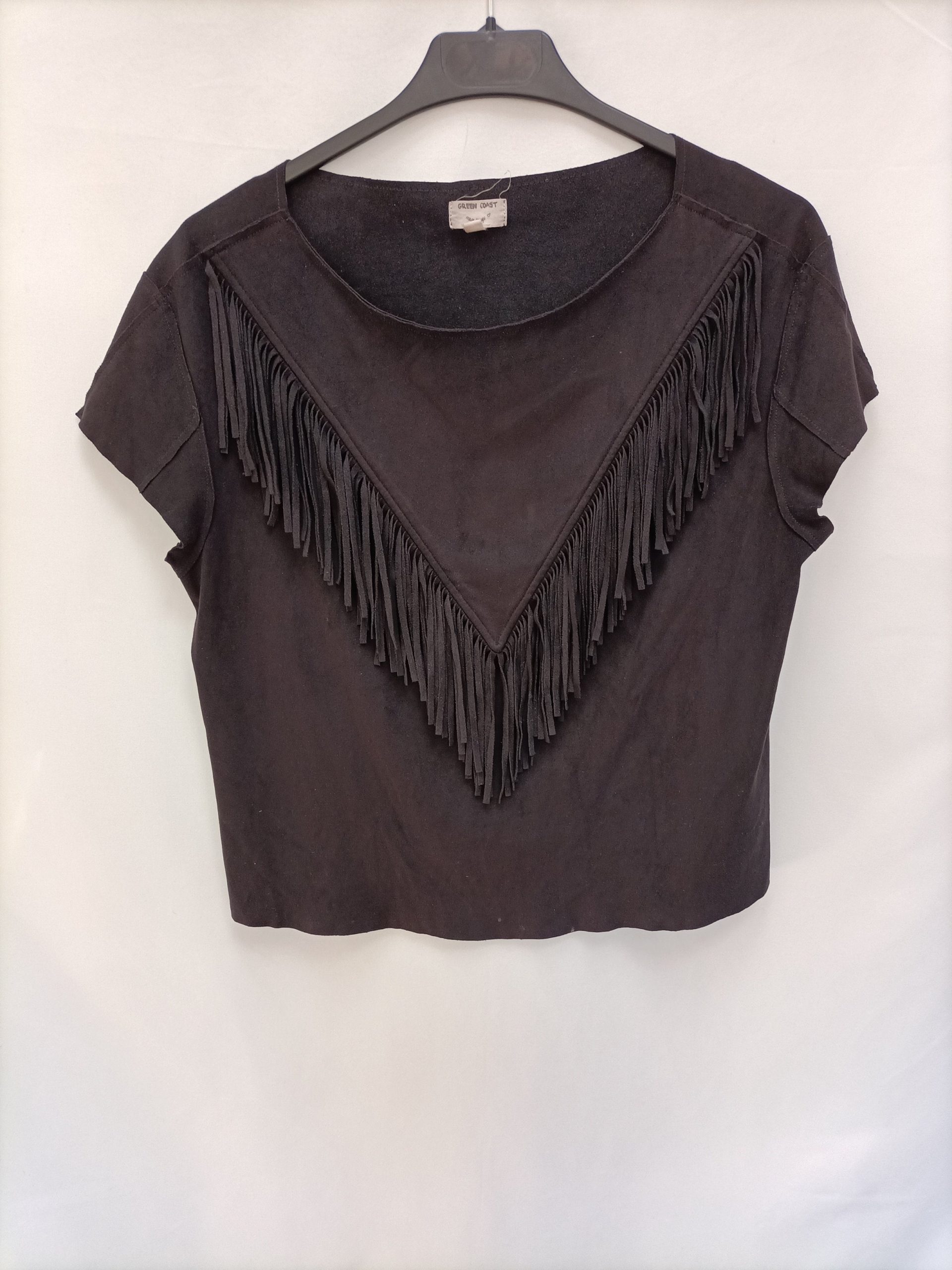 GREEN COAST. Top negro antelina T.m