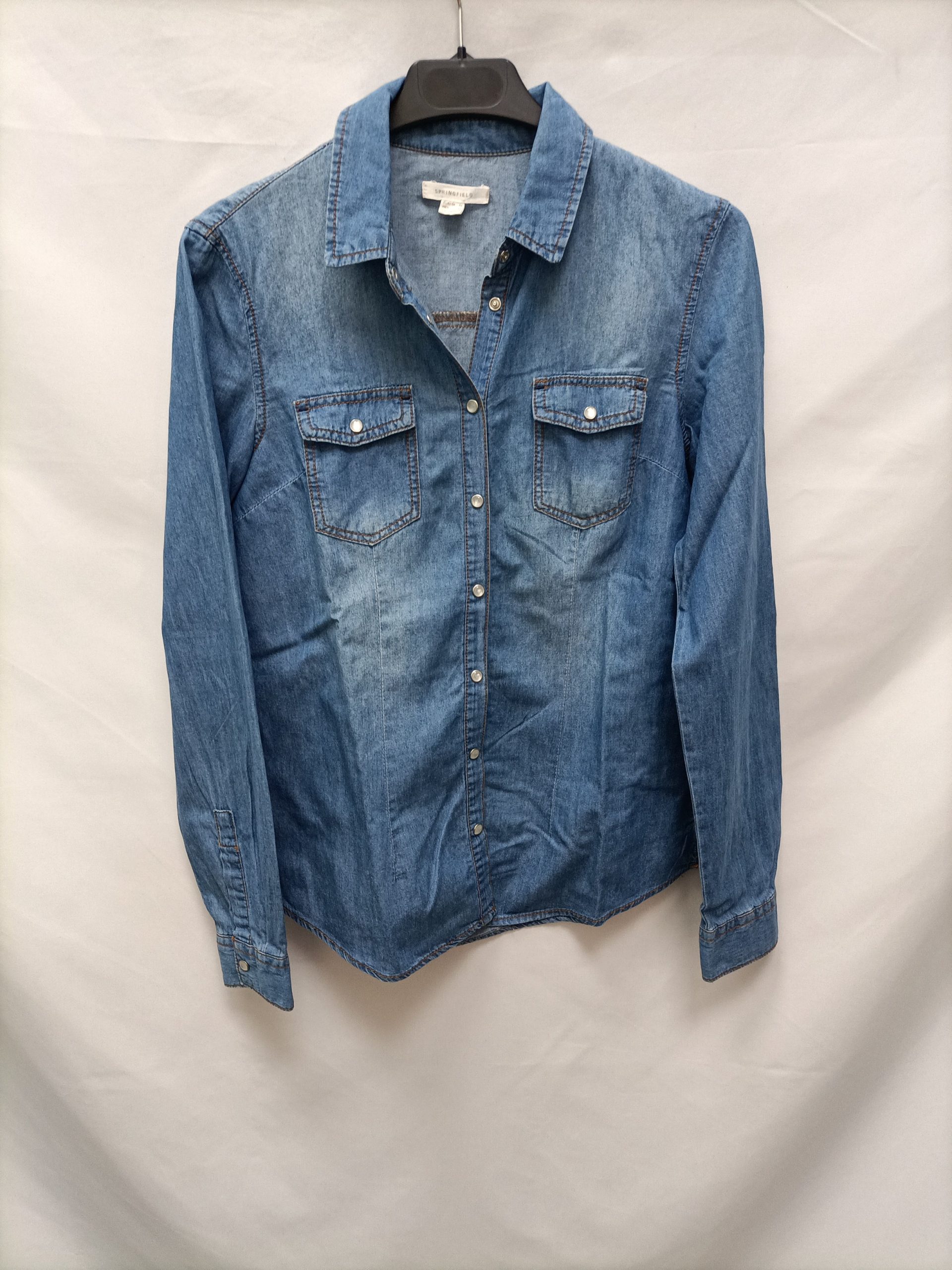 SPRINGFIELD. Camisa vaquera T.36