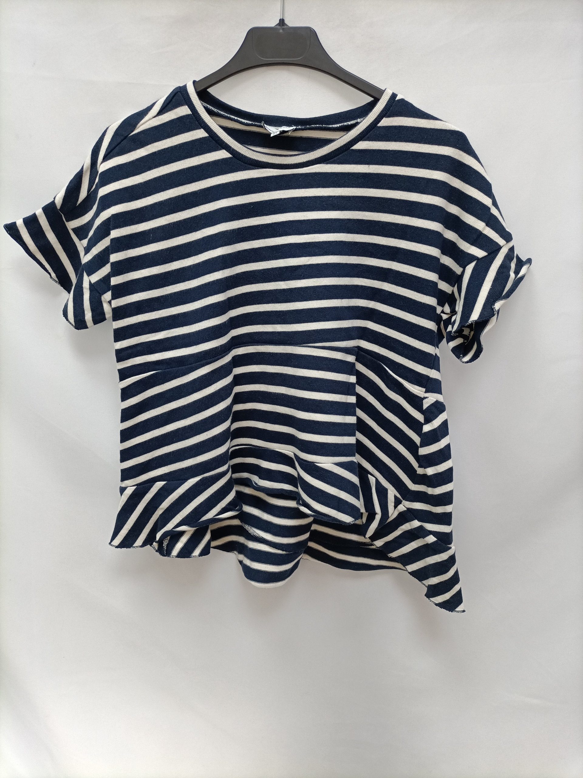 BIMBA Y LOLA. Top punto rayas T.xs