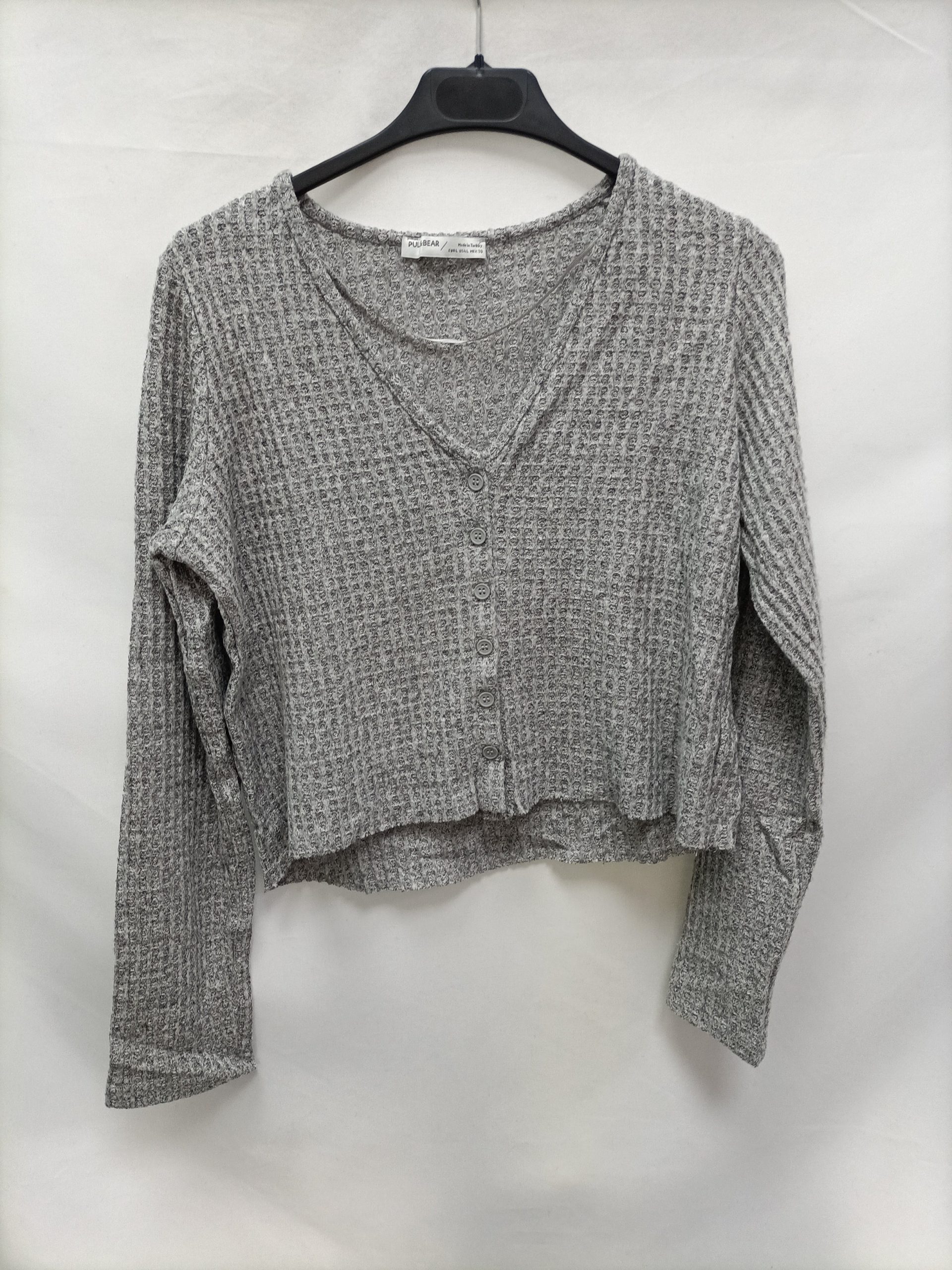 PULL&BEAR. Rebeca gris T.L