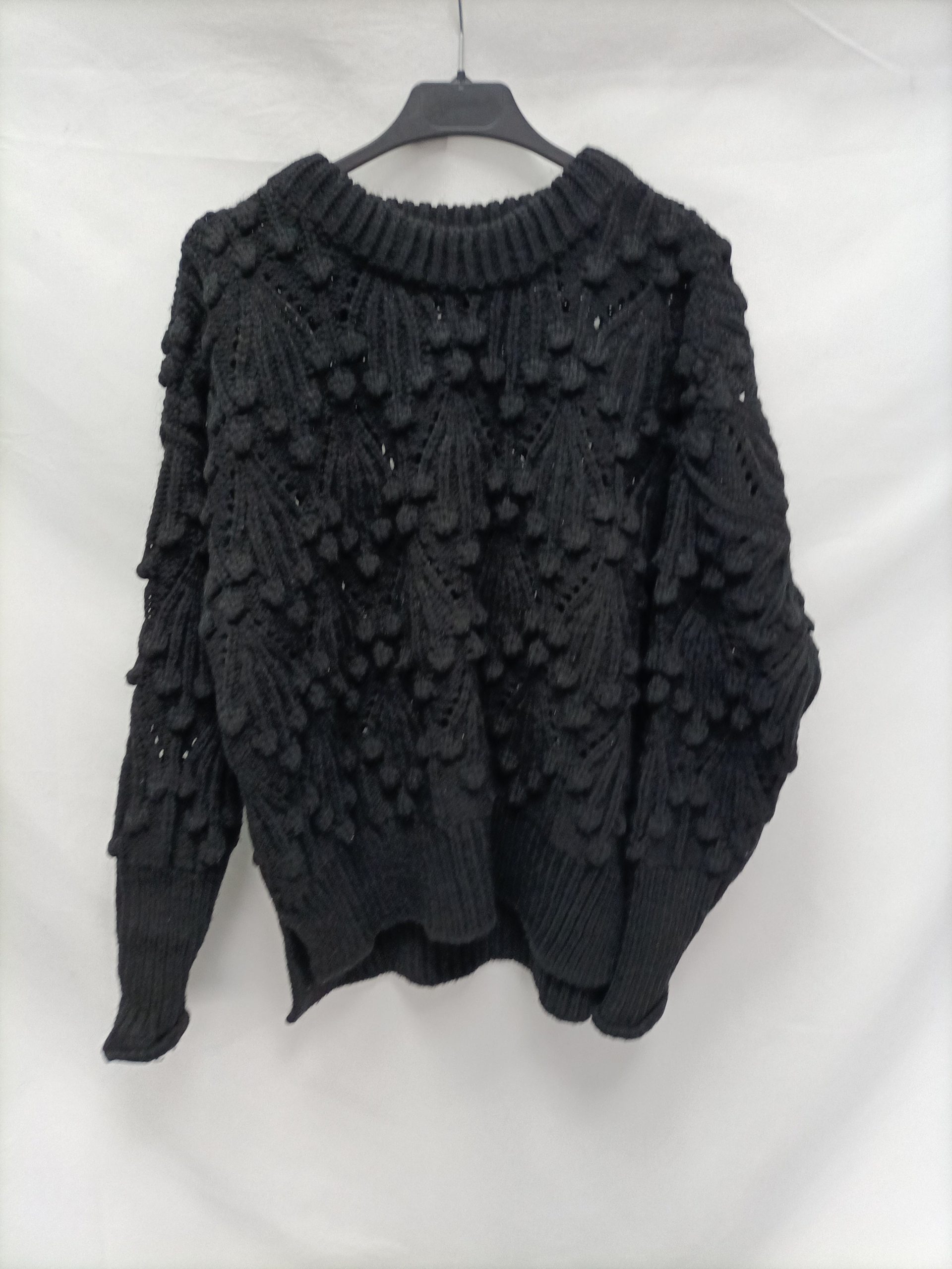 BIMBA Y LOLA. jersey fluido negro T.s