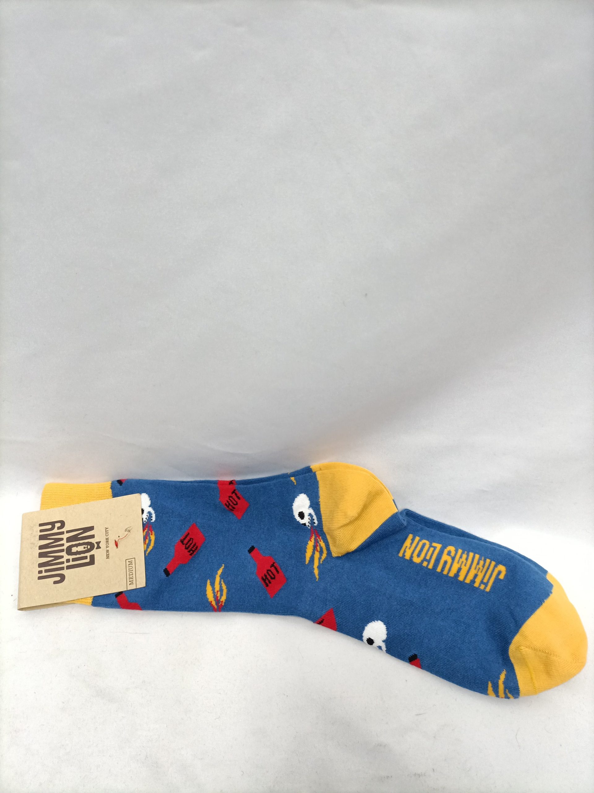 JIMMY LION. Calcetines azules T.36-40