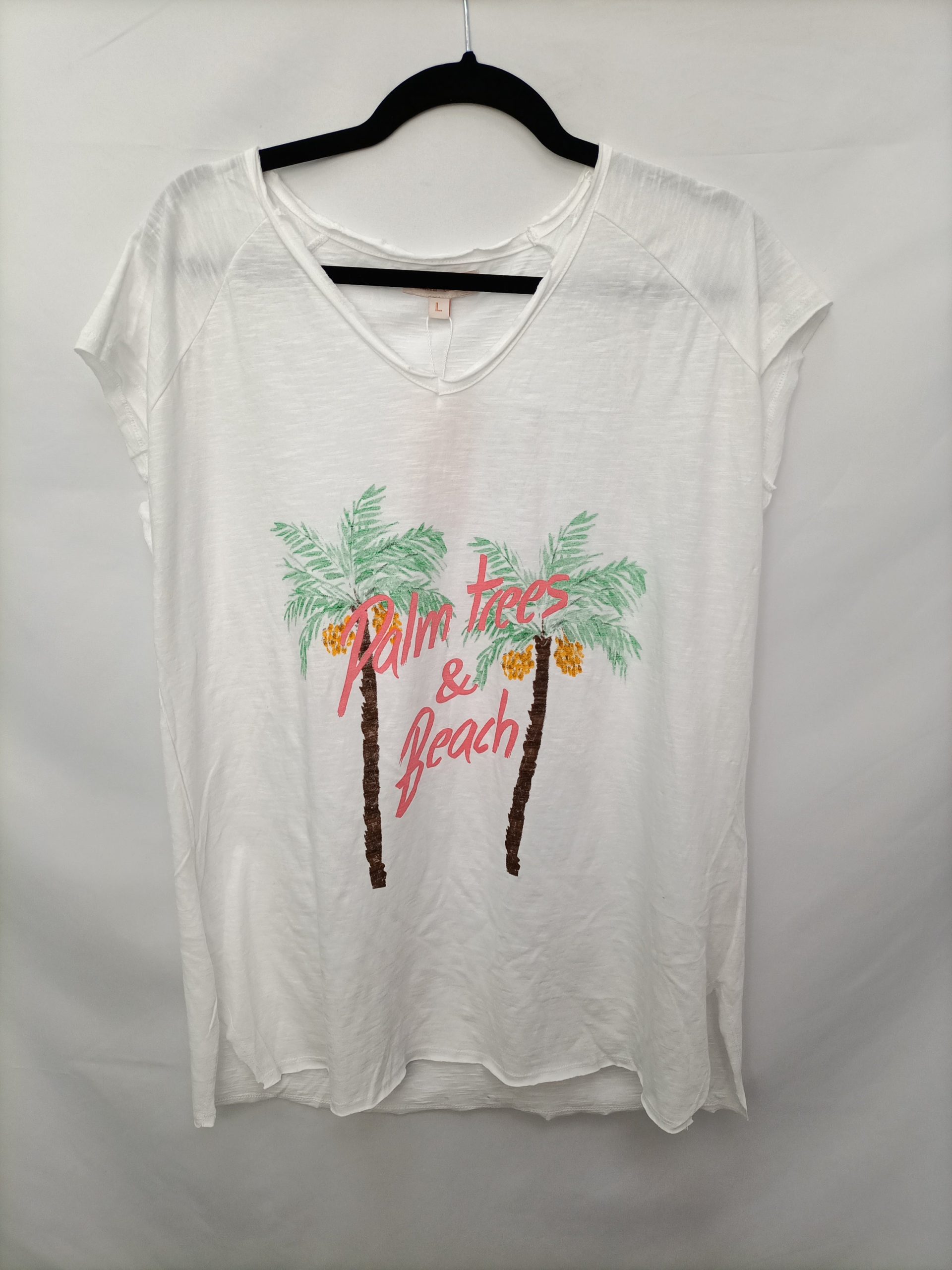 AMICHI.Camiseta palmeras