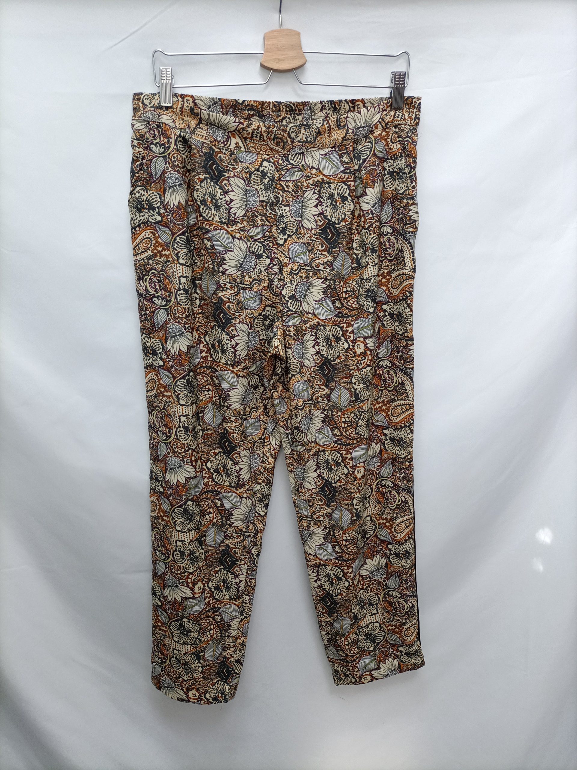 OTRAS. Pantalón fluido estampado TU(42)