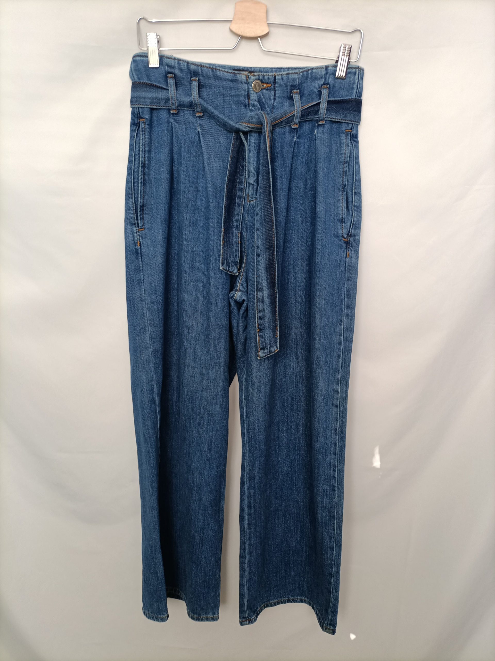 TINTORETTO. Pantalón ancho vaquero T.40