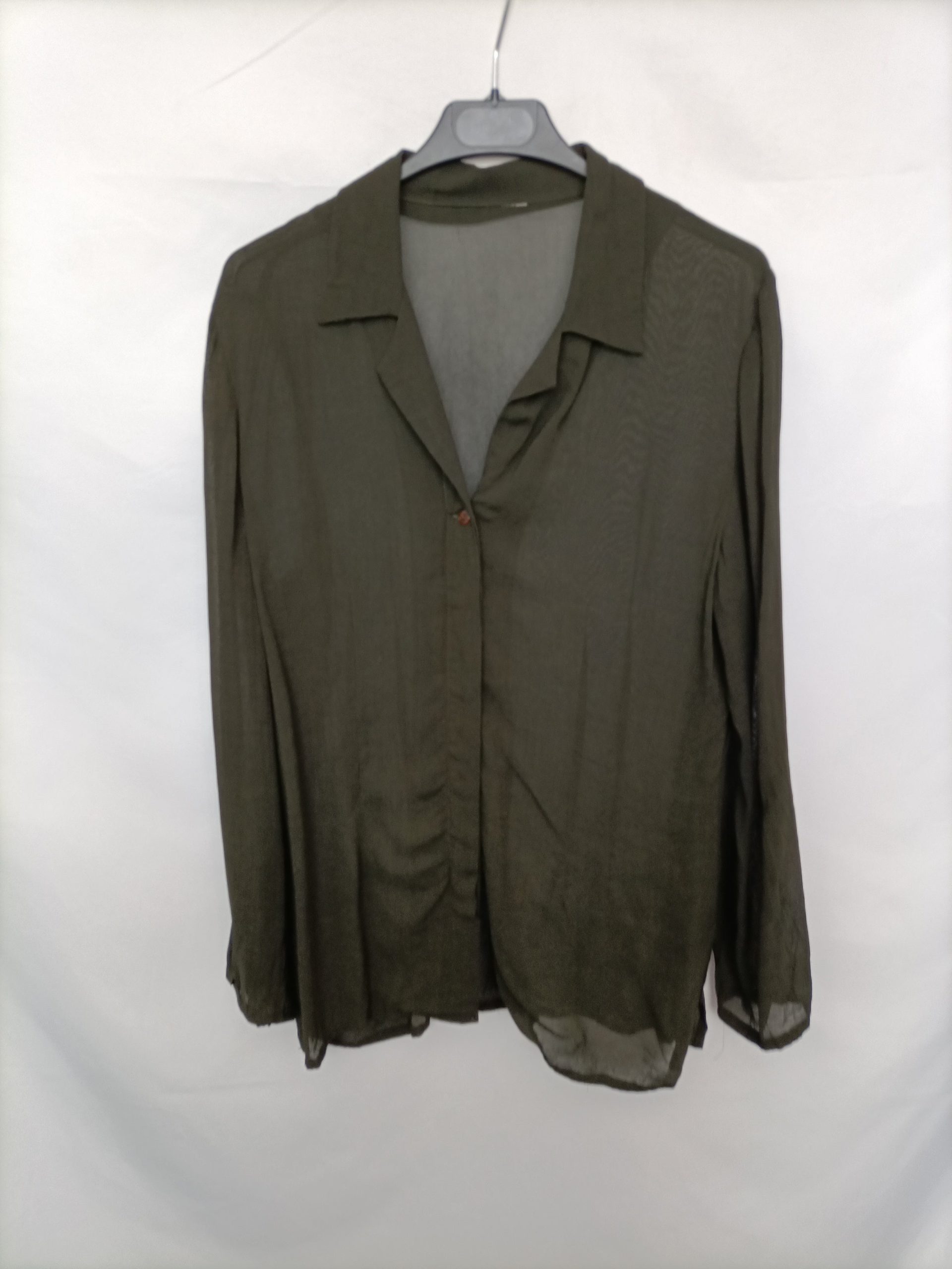 Paula. OTRAS. Blusa Verde fluida Tu(m)