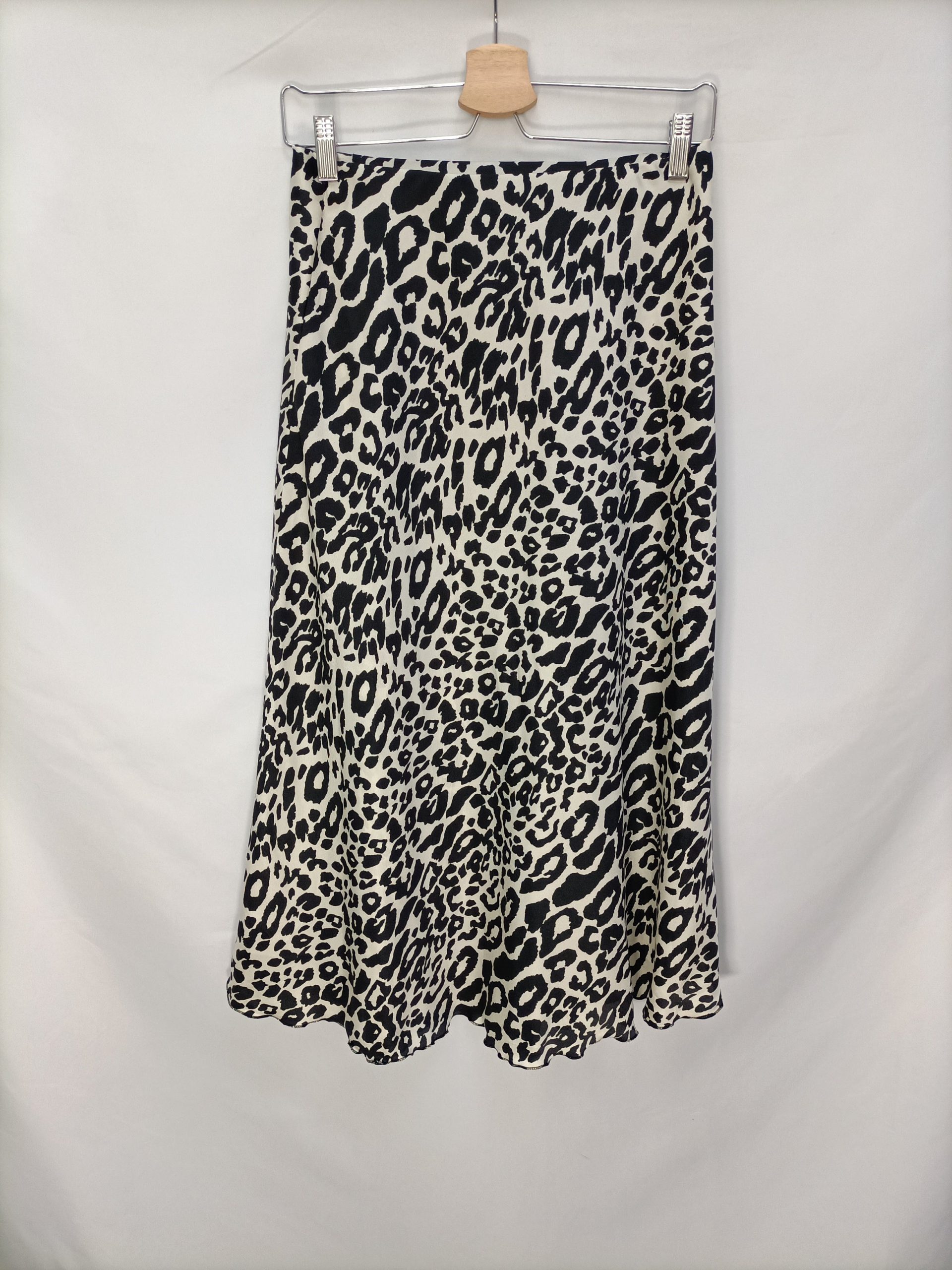 OTRAS. Falda midi animal print T.U(m)