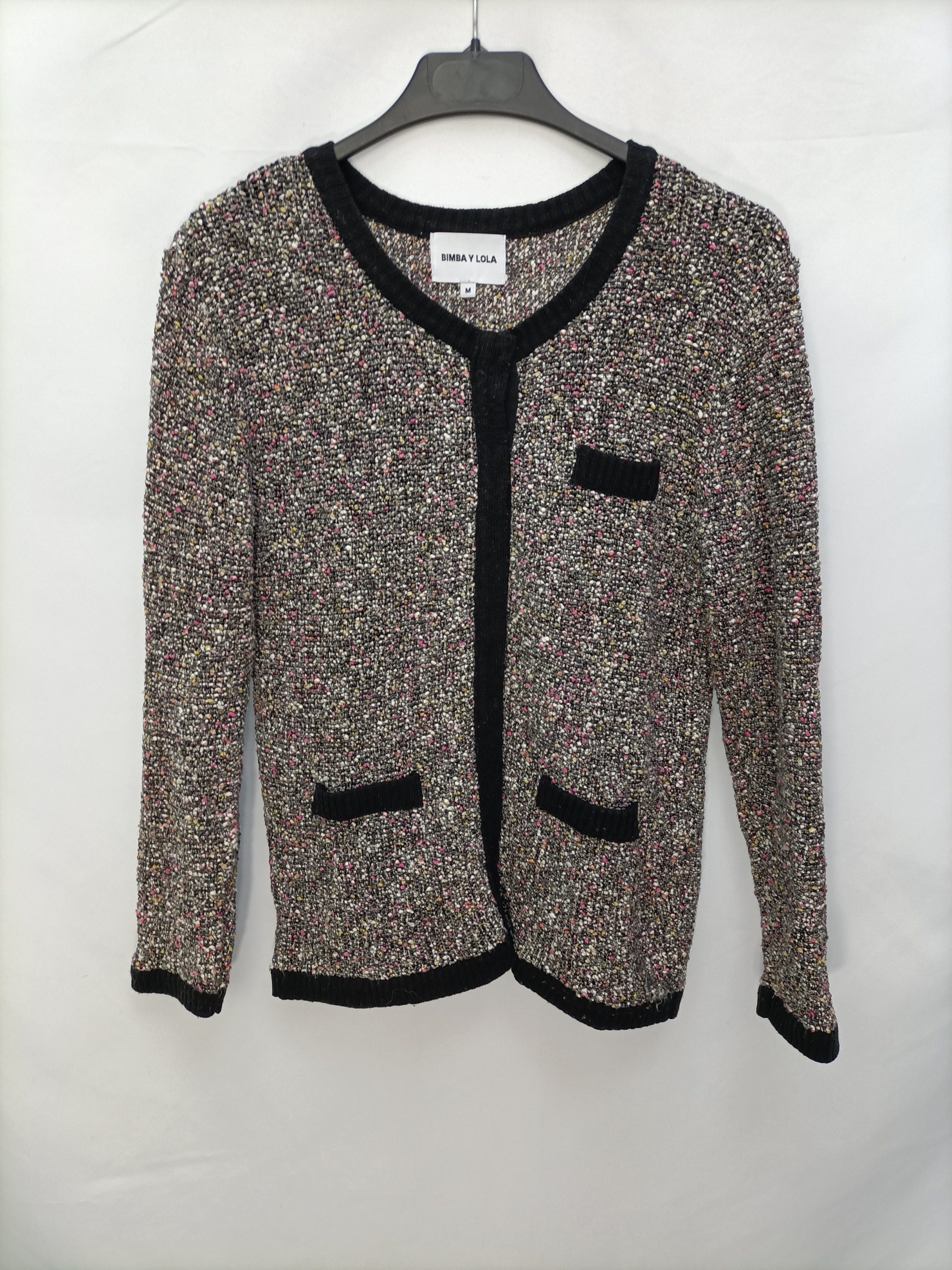 BIMBA Y LOLA. Chaqueta tweed T.m