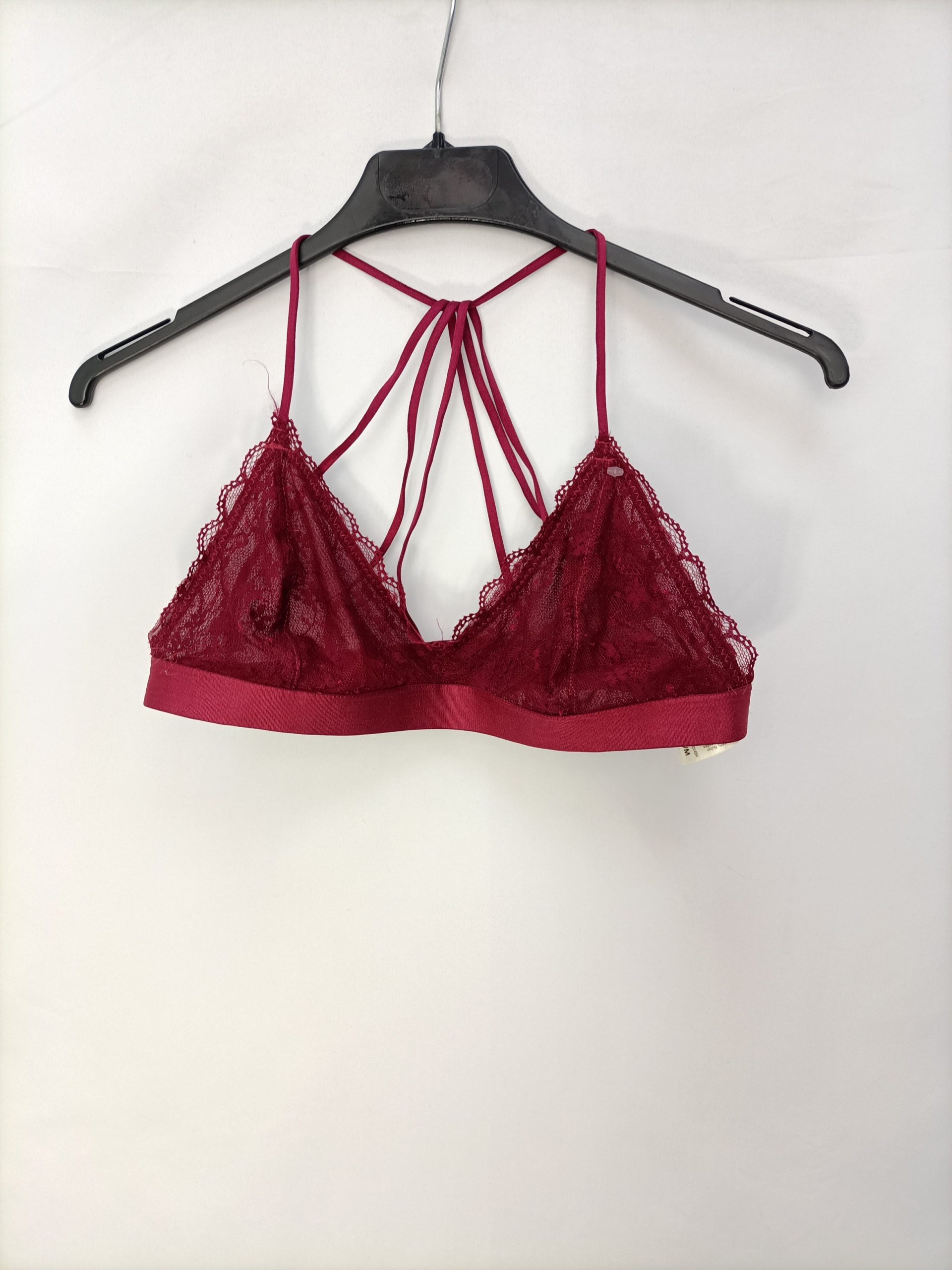 ADHARA. Sujetador burdeos T.s/m