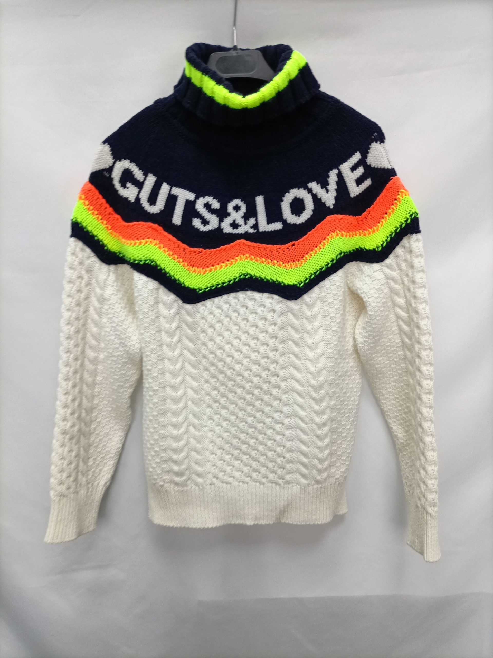 GUST&LOVE. Jersey punto fluor T.s