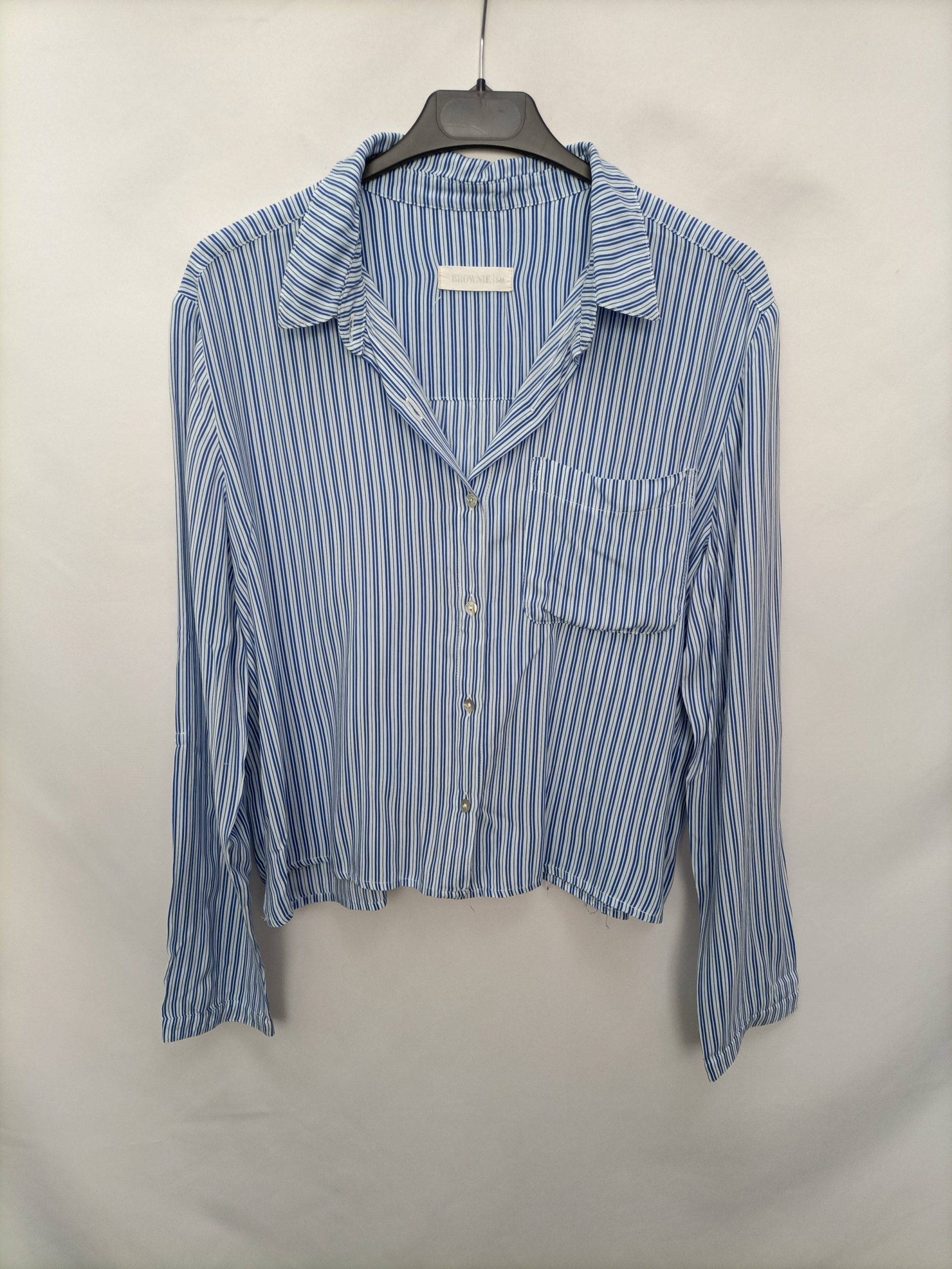 BROWNI. Blusa cortita rayas T.s/m