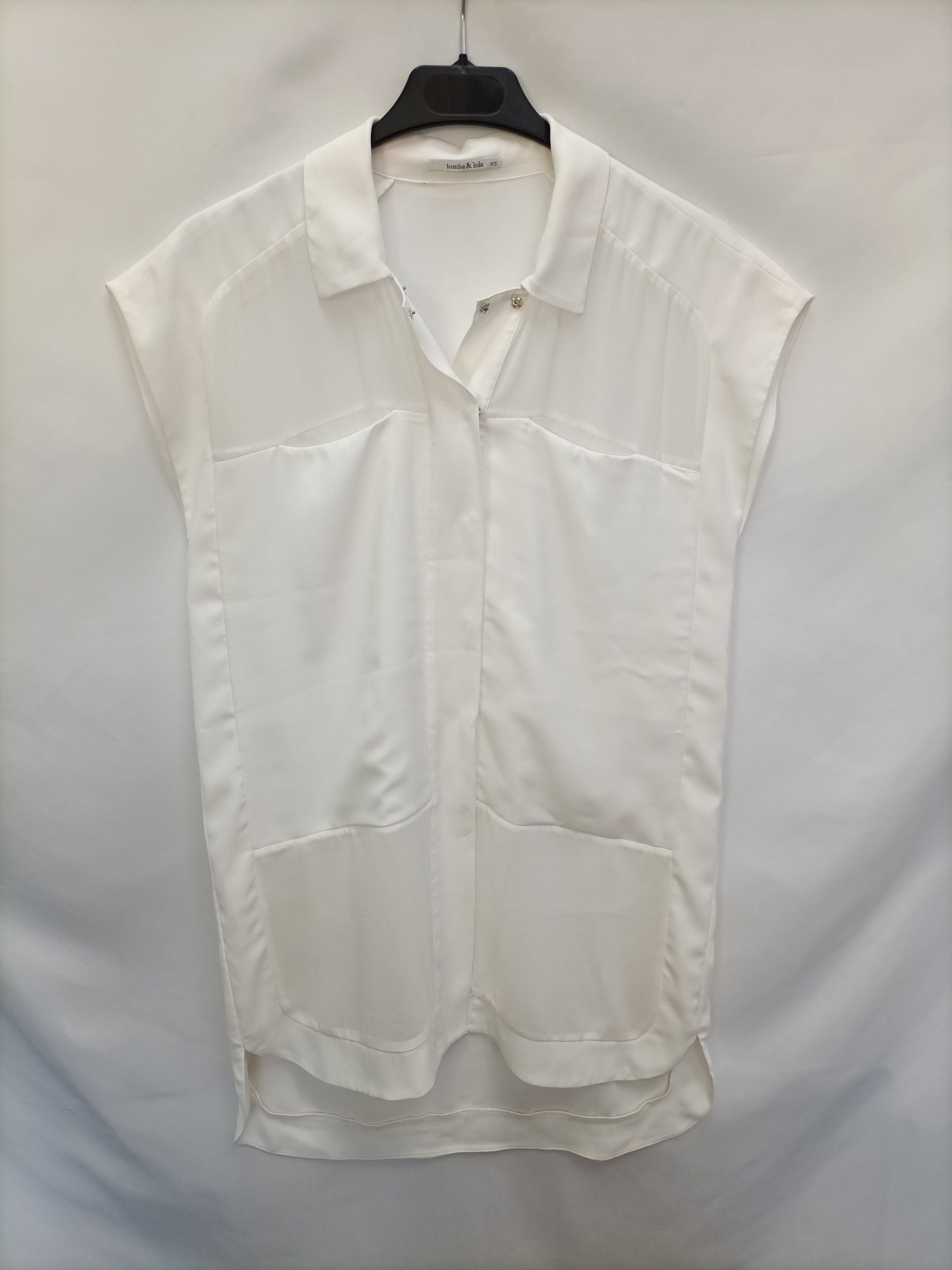 BIMBA Y LOLA. Blusa sin mangas T.xs