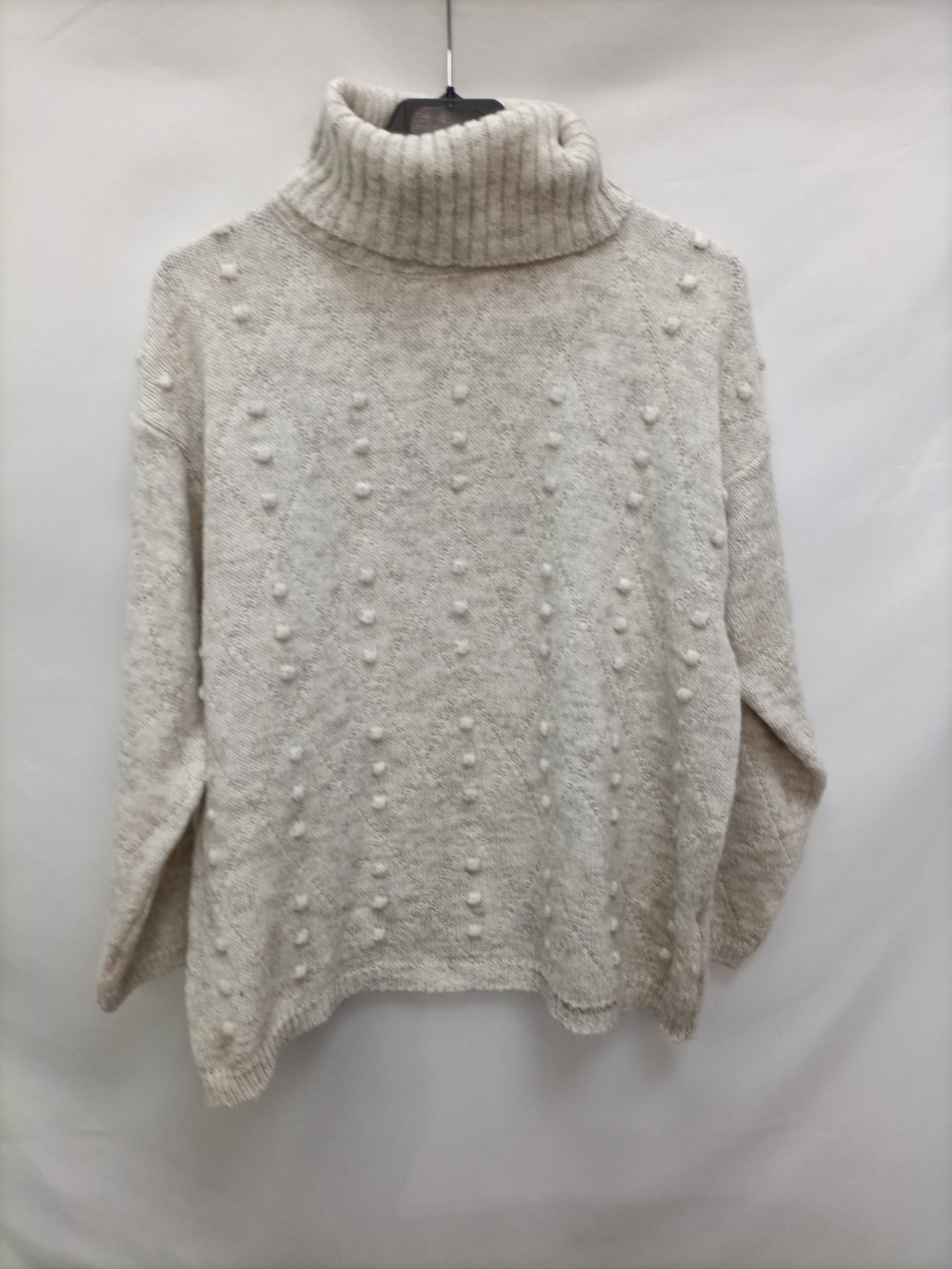 BASYCO. Jersey rombos y borlas T.U (S)