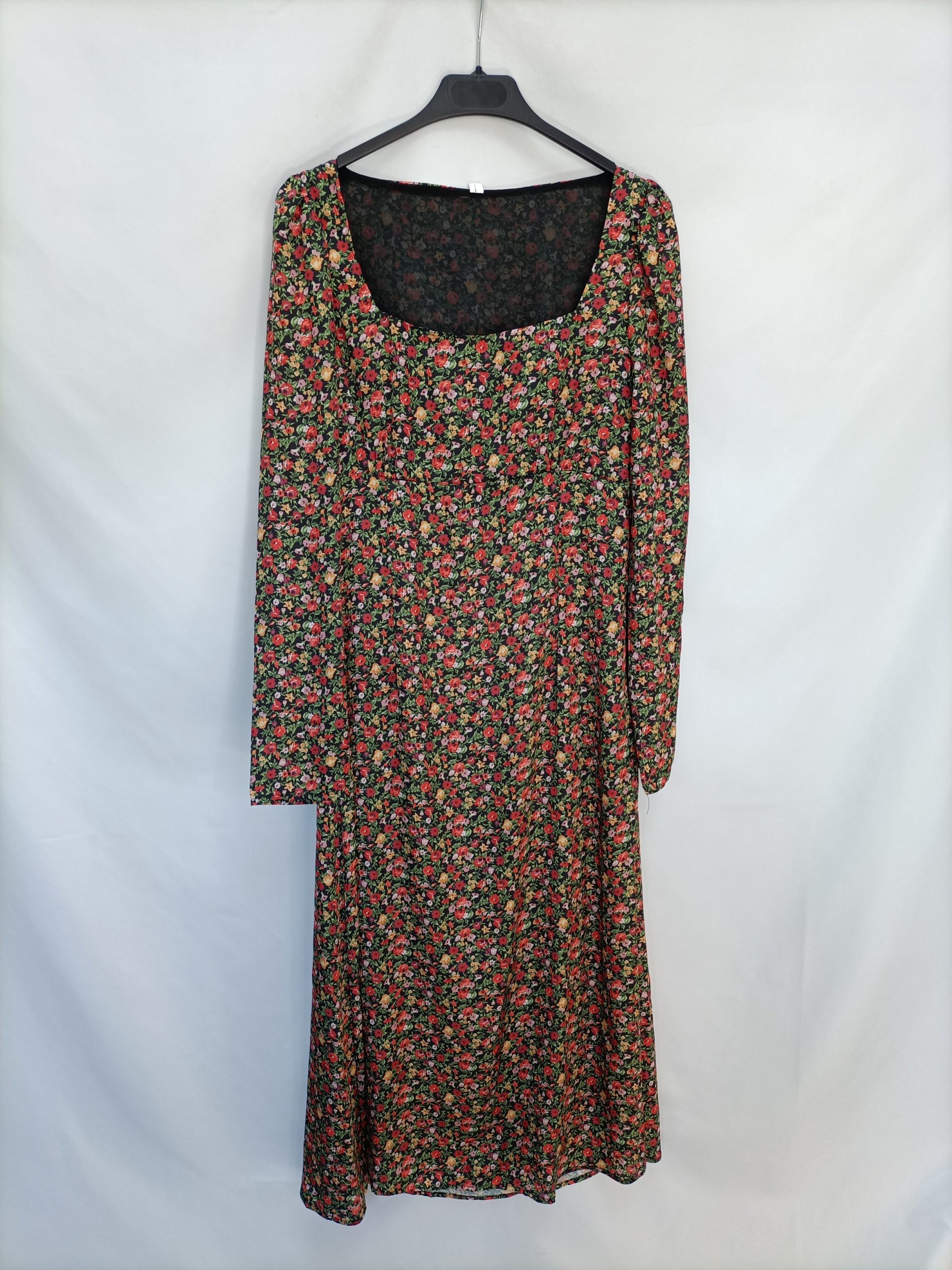 OTRAS.Vestido largo rojo T.m