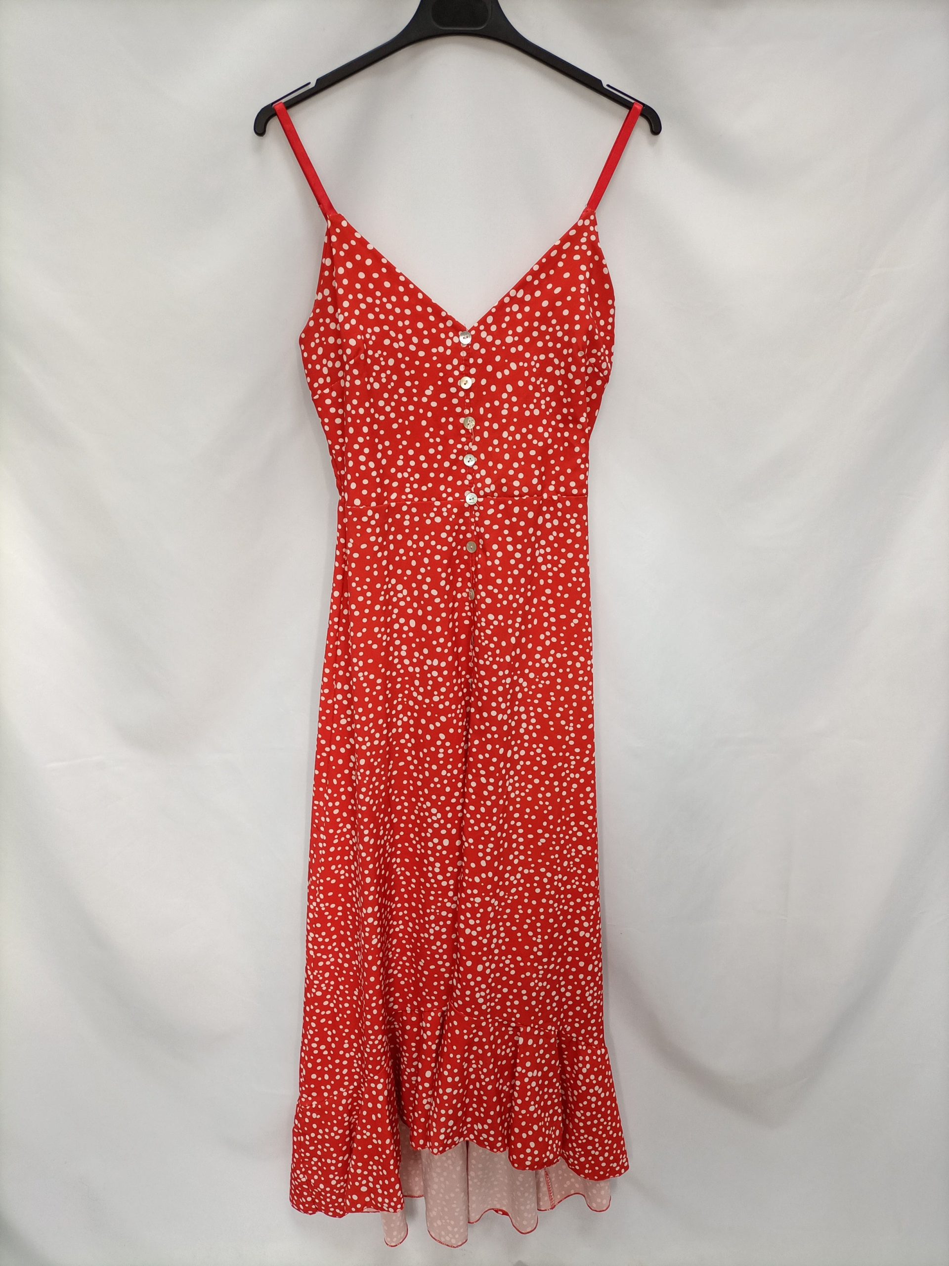 OTRAS. Vestido largo rojo  T.u(s/m)
