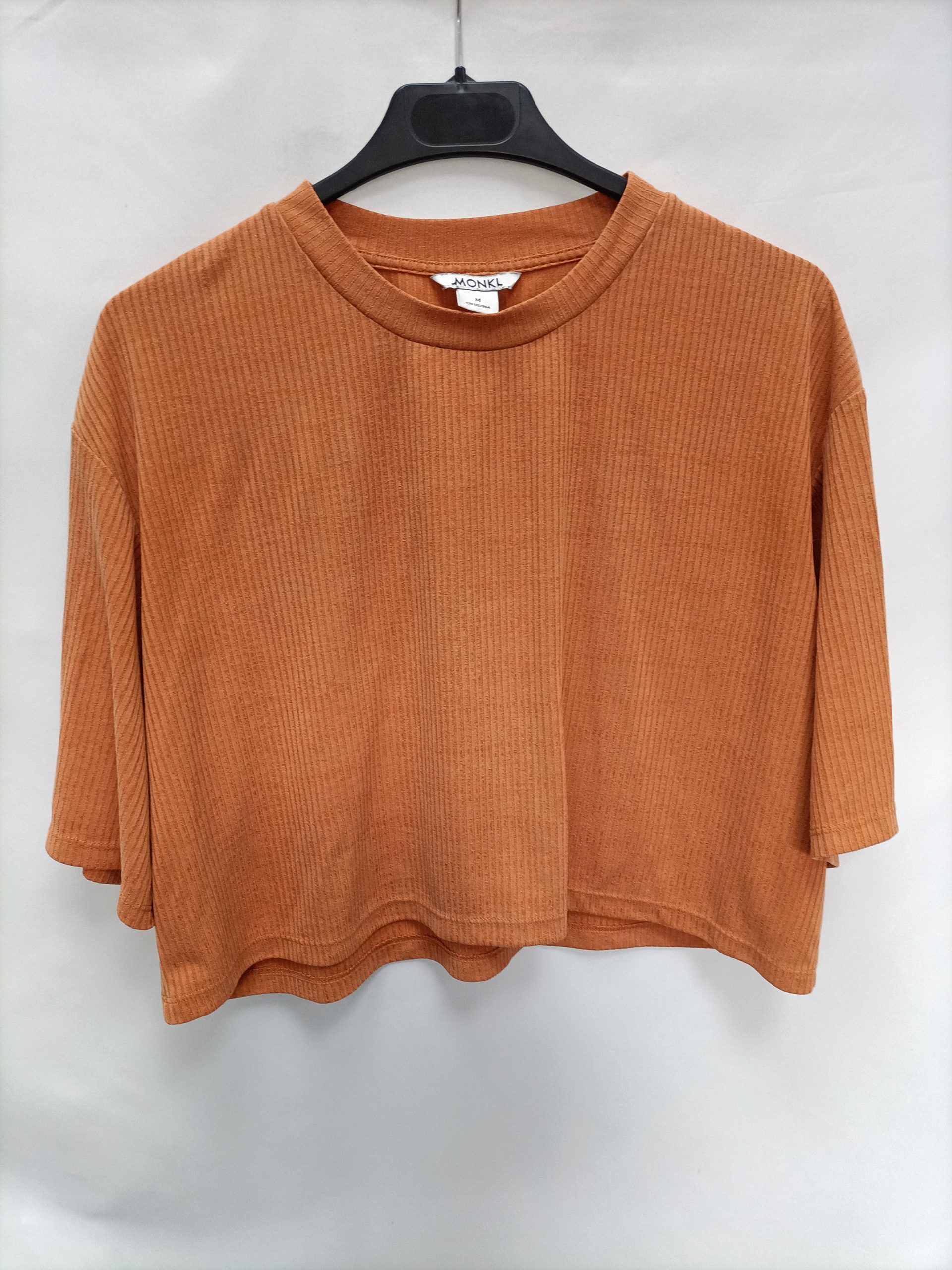 MONKI. Top fluido naranja T.m