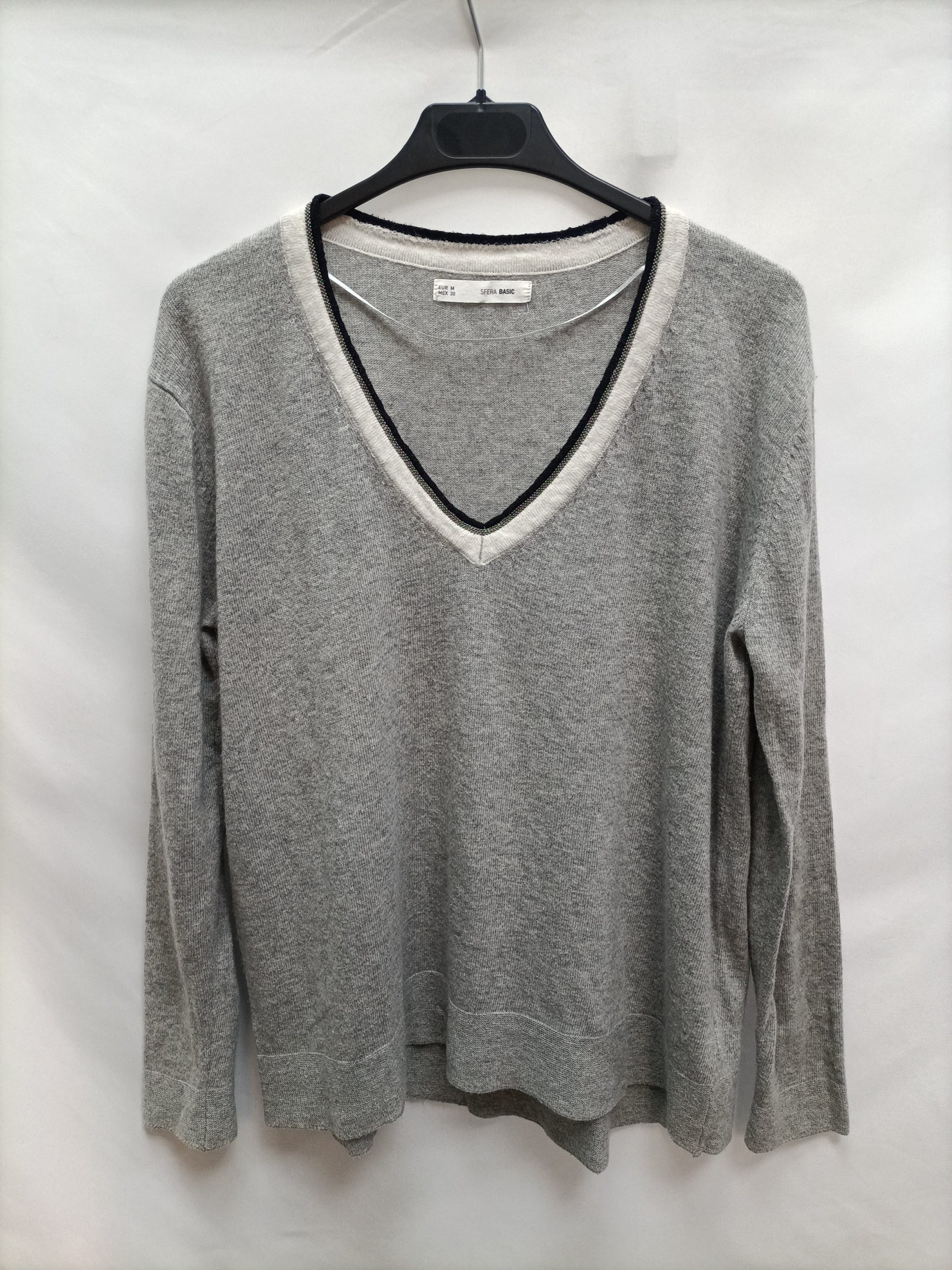 SFERA. Jersey gris pico T.m
