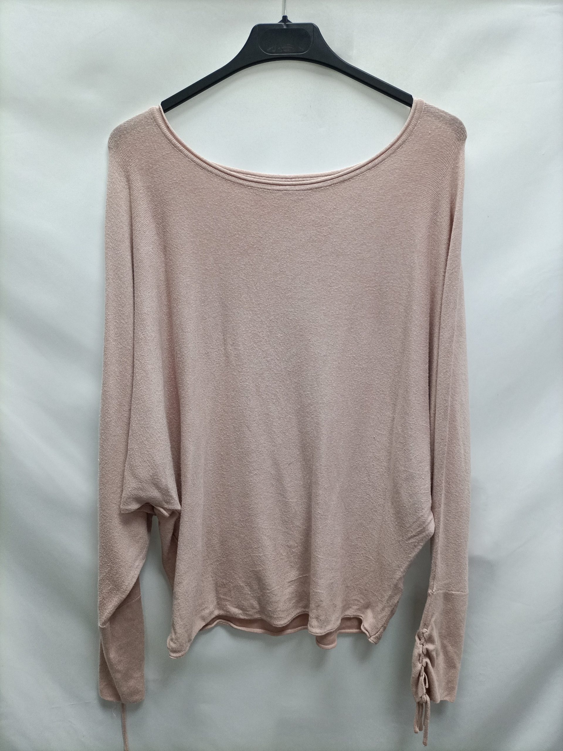 STRADIVARIUS. Jersey rosa cuerdas T.s