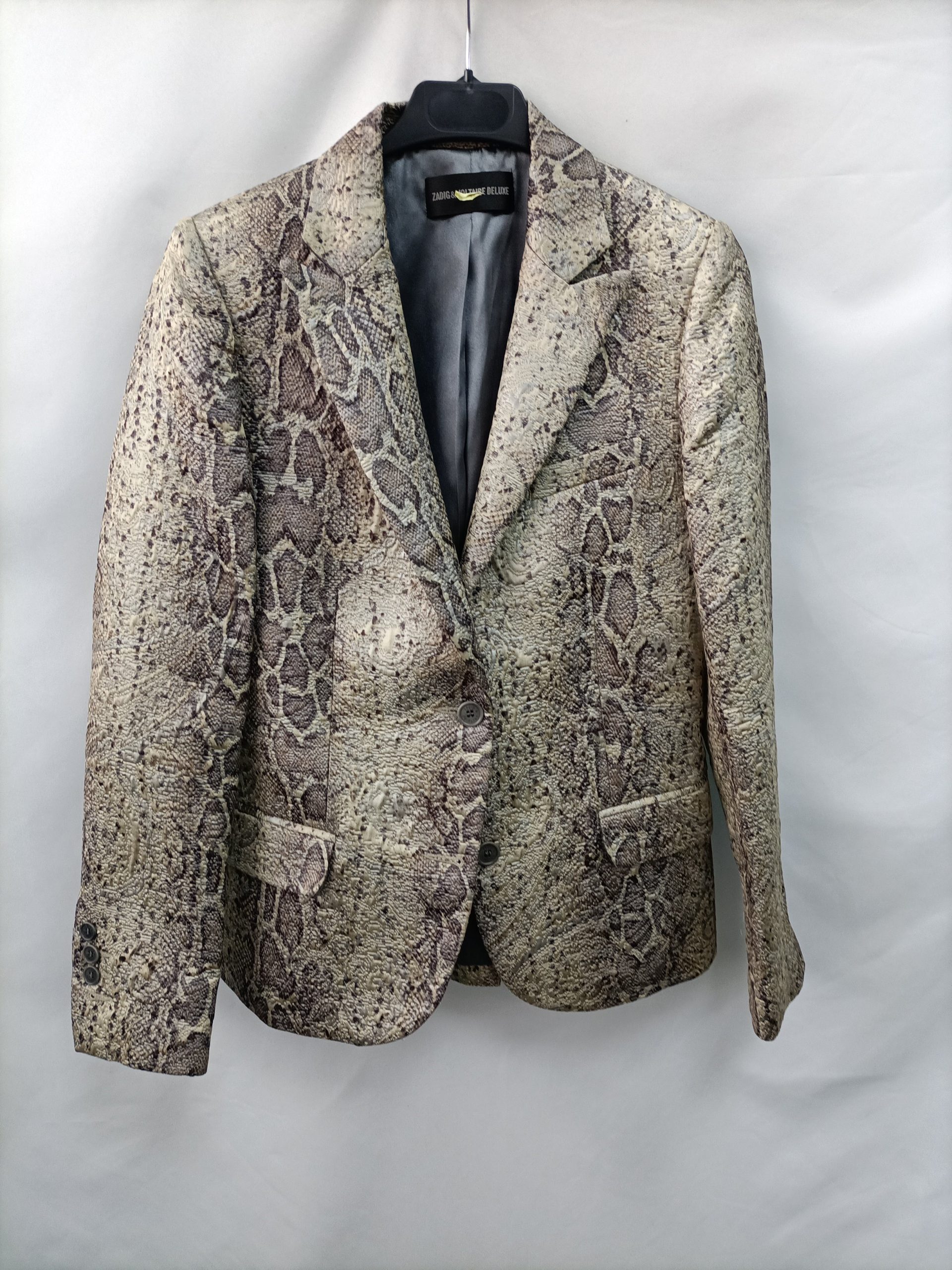 ZADIG& VOLTAIRE. Blazer animal print T.s