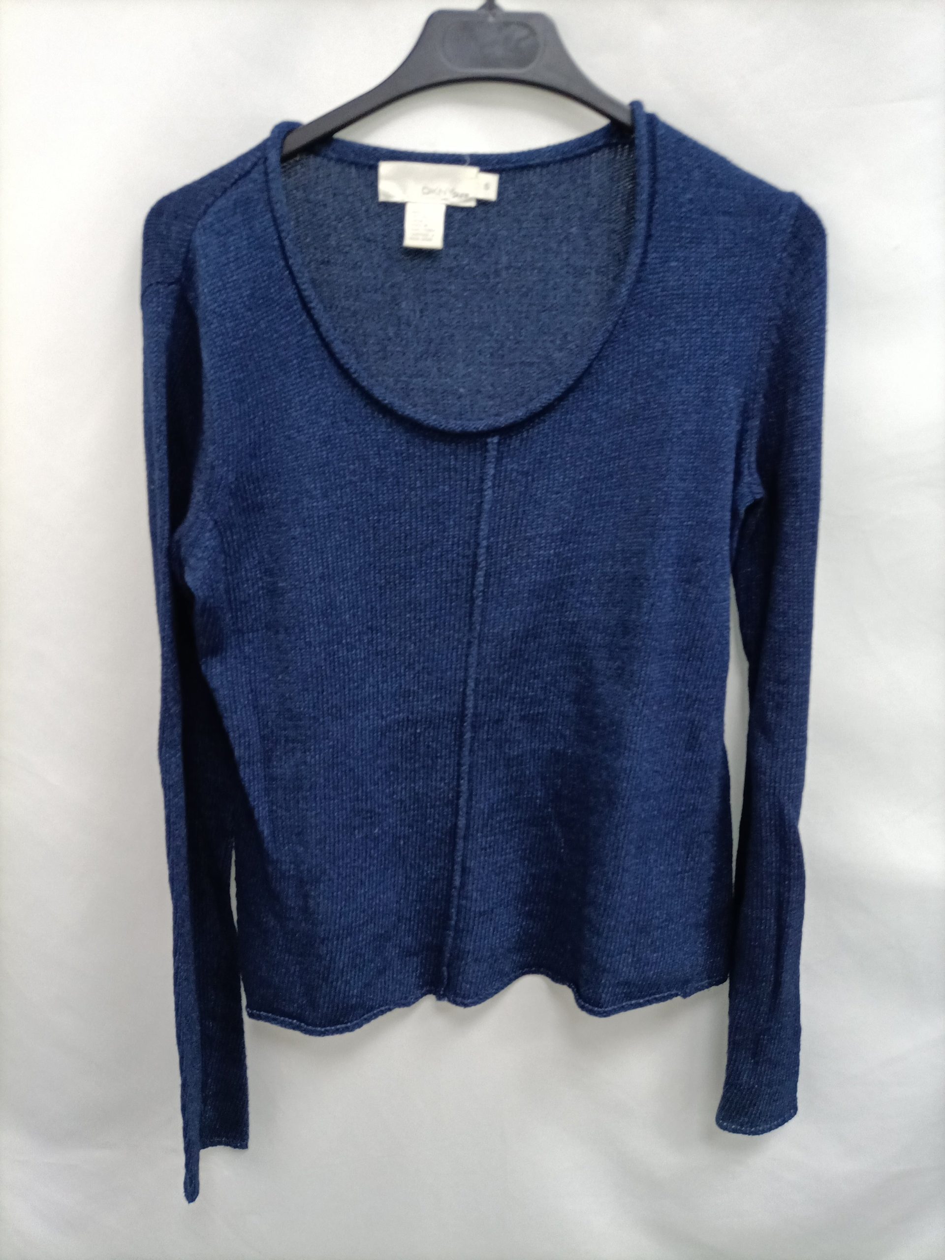 DKNY Jersey algodón azul  T.s