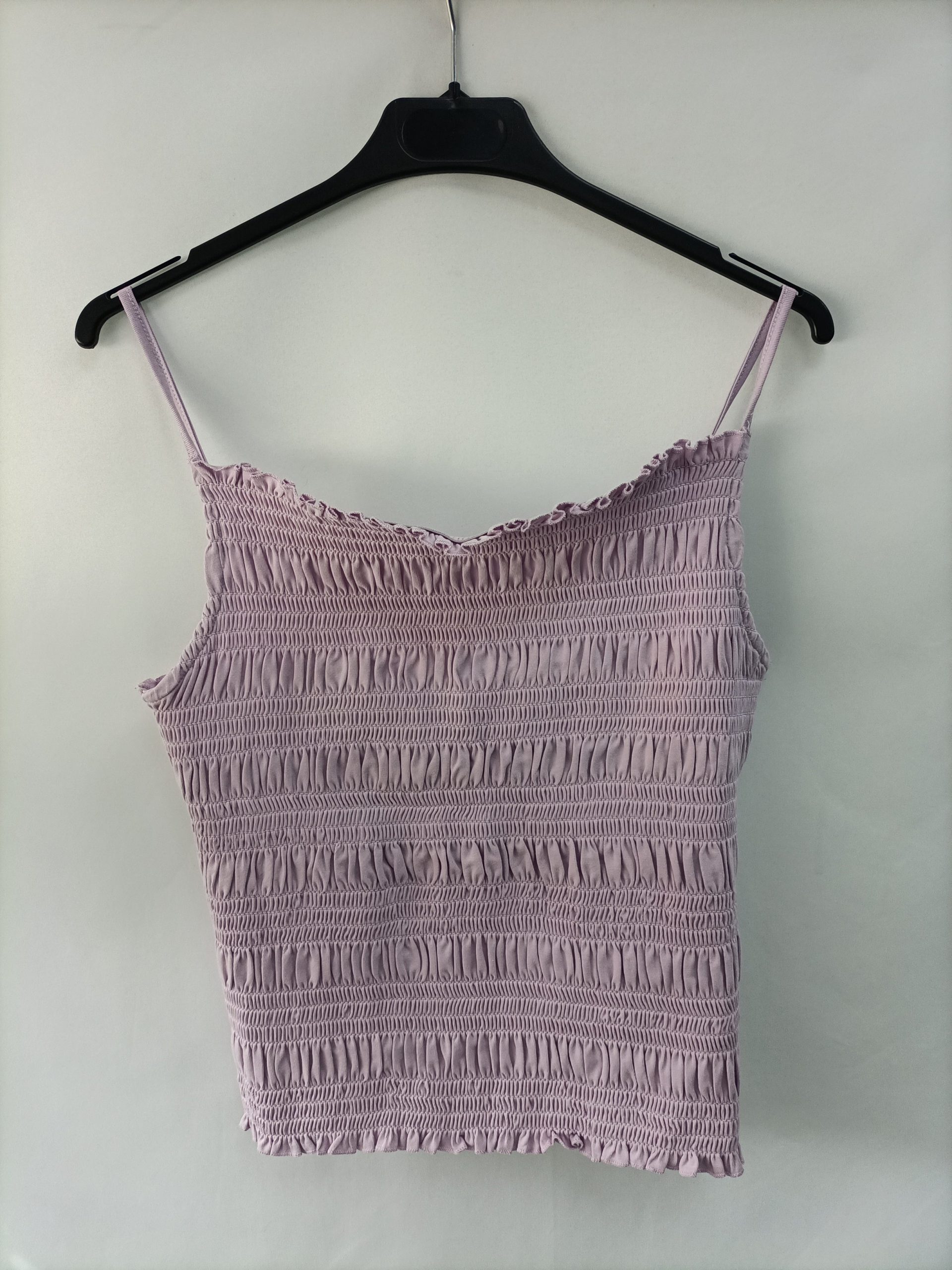 H&M. Top lila nido abeja T.m