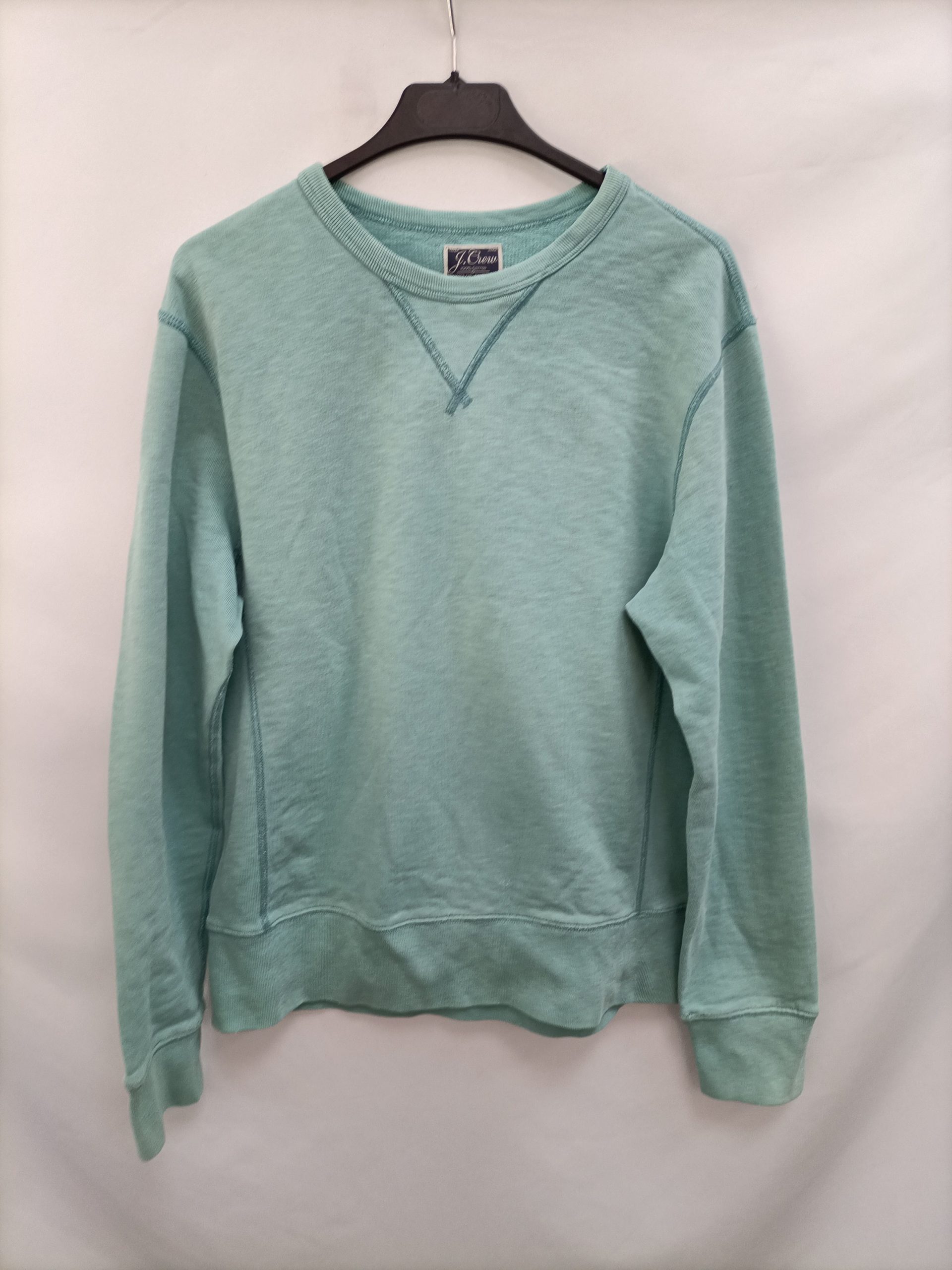 J.CREW. Sudadera verde agua T.s