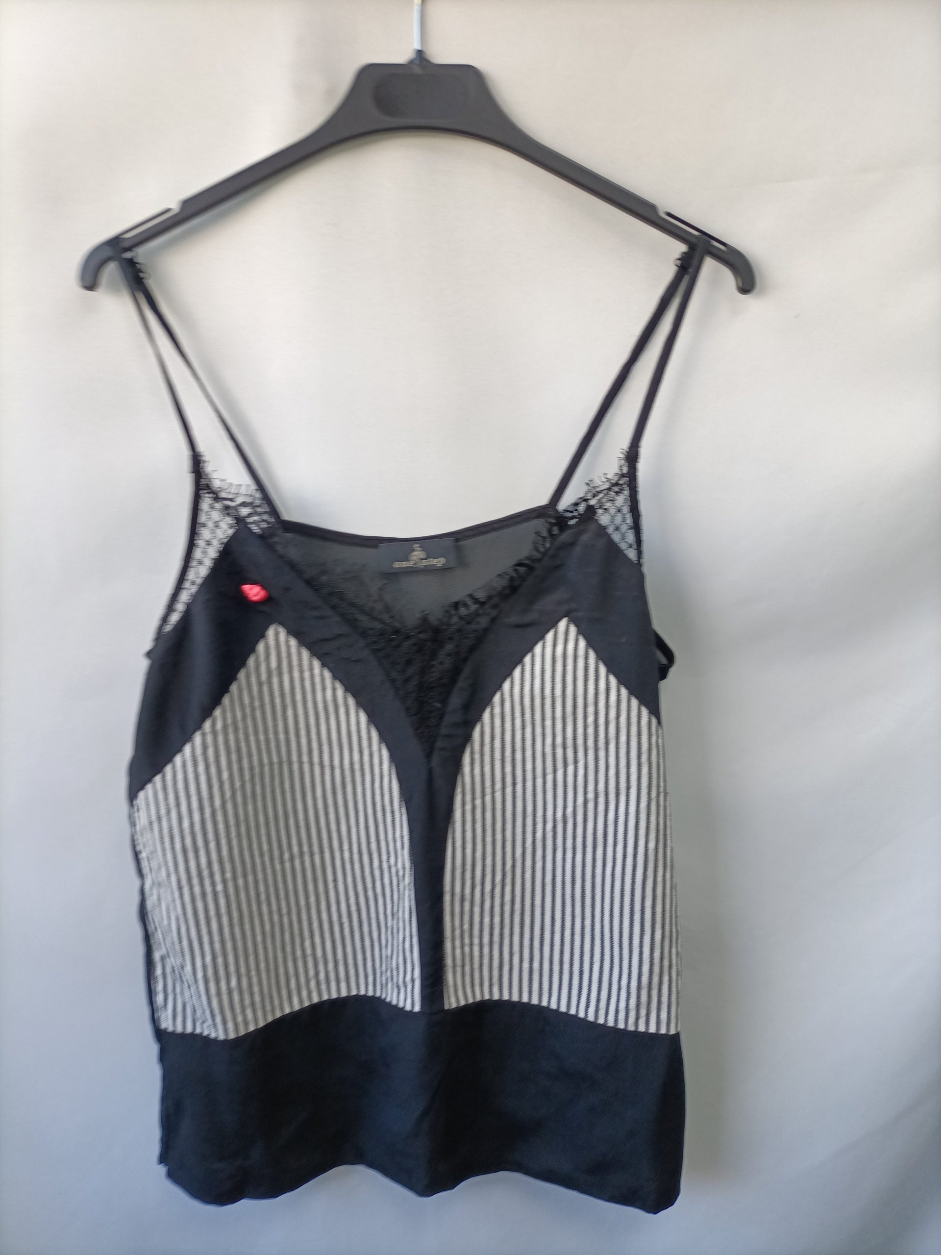 ONE STEP. Top lencero rayas T.40