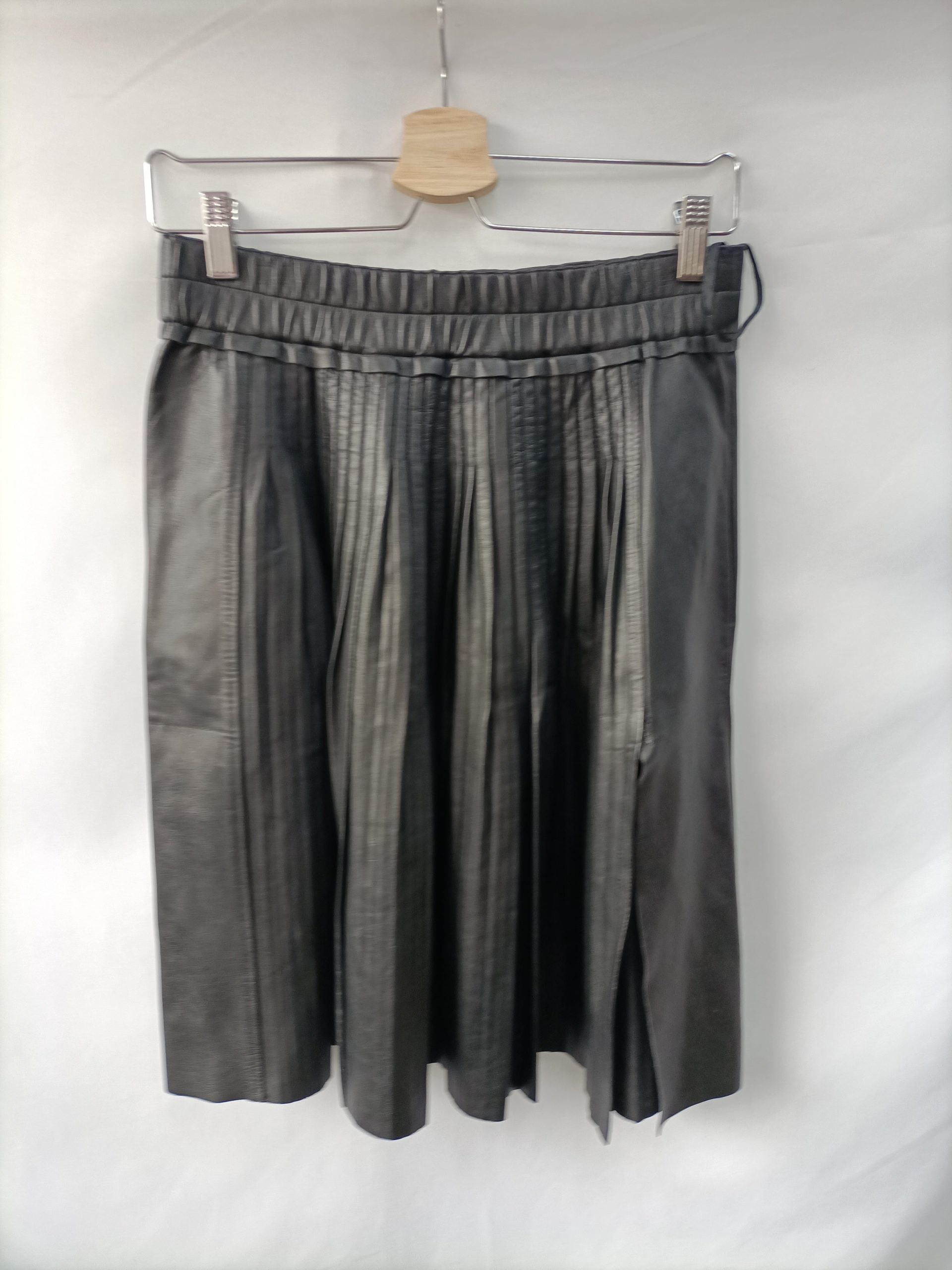 ZADIG&VOLTAIRE. Falda plisada piel T.36