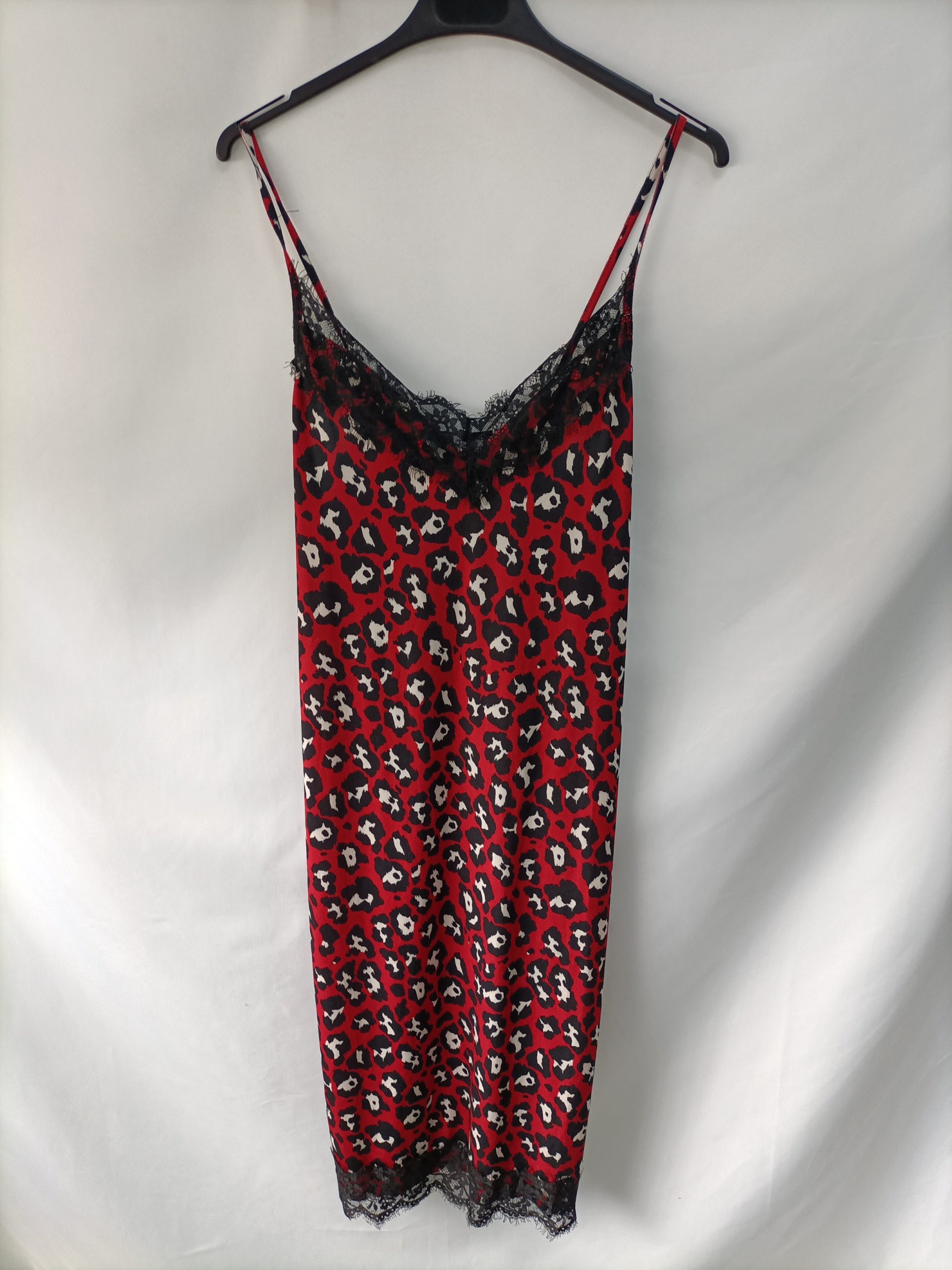 ZARA. Vestido animal print T.s