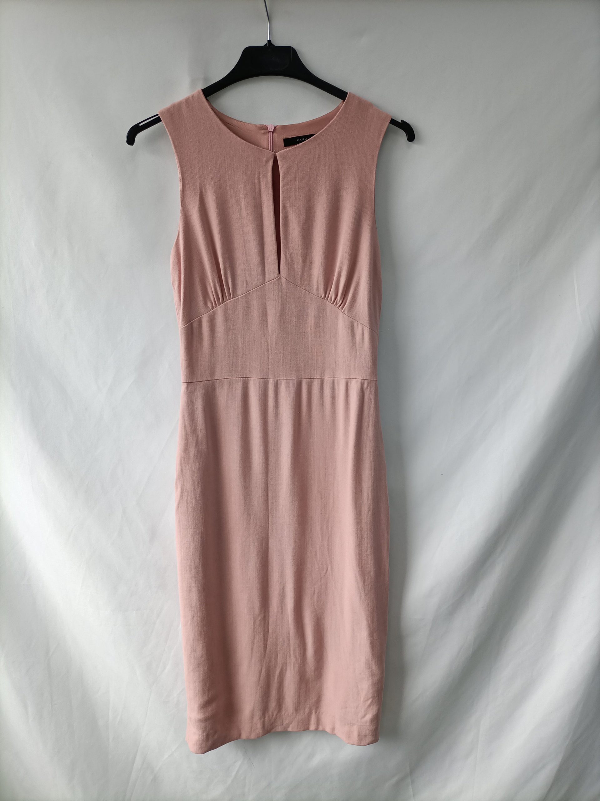 ZARA. Vestido rosa T.36 (tara)