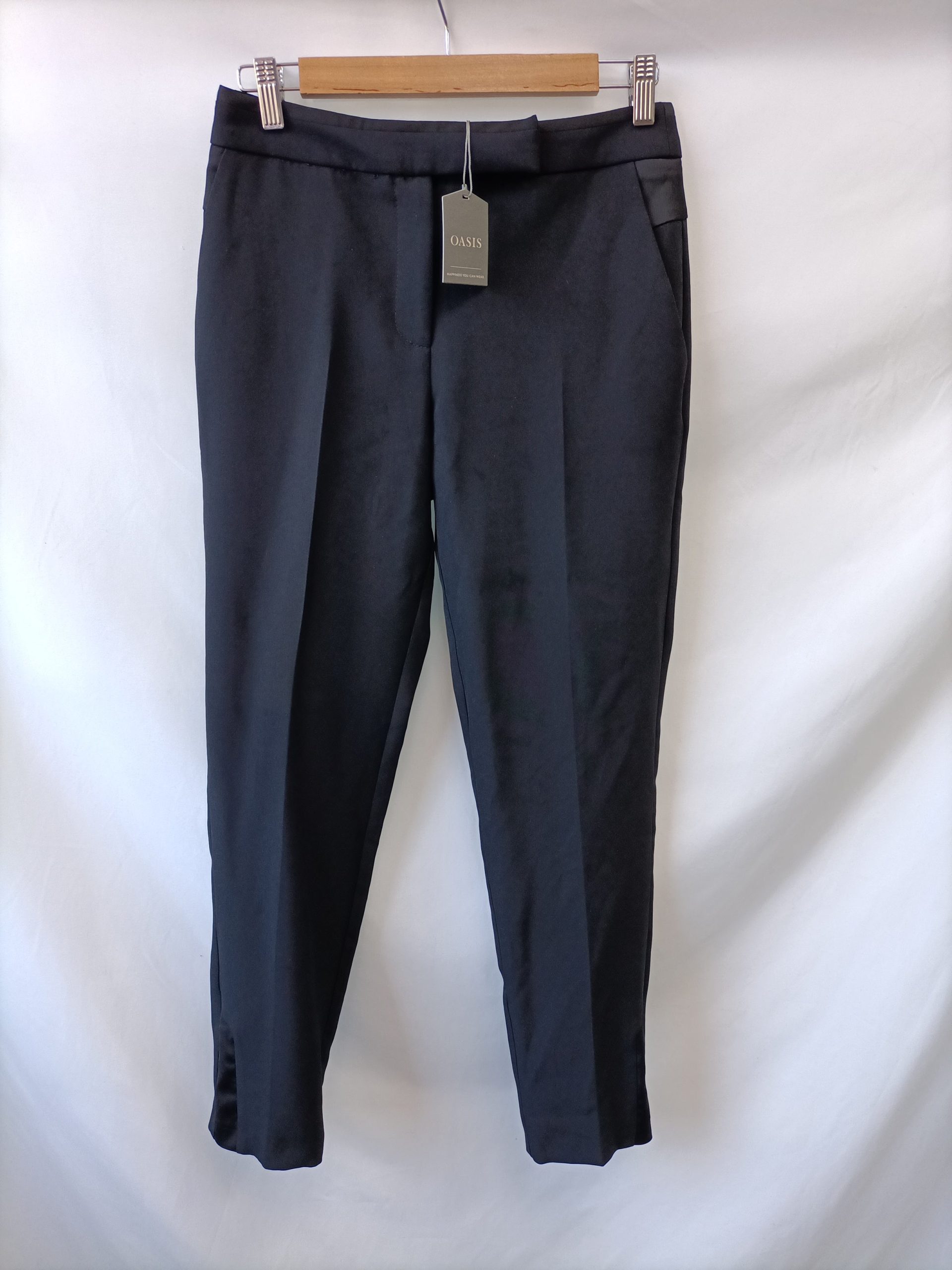 OASIS. Pantalon negro de vestir T.34