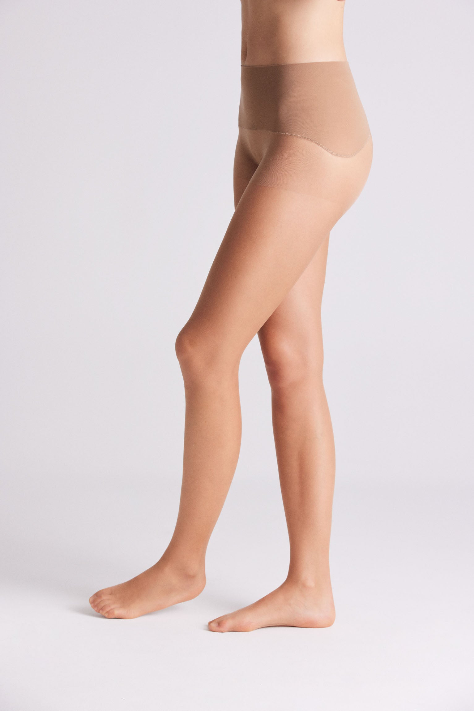Panty sin costuras 15 denier beige