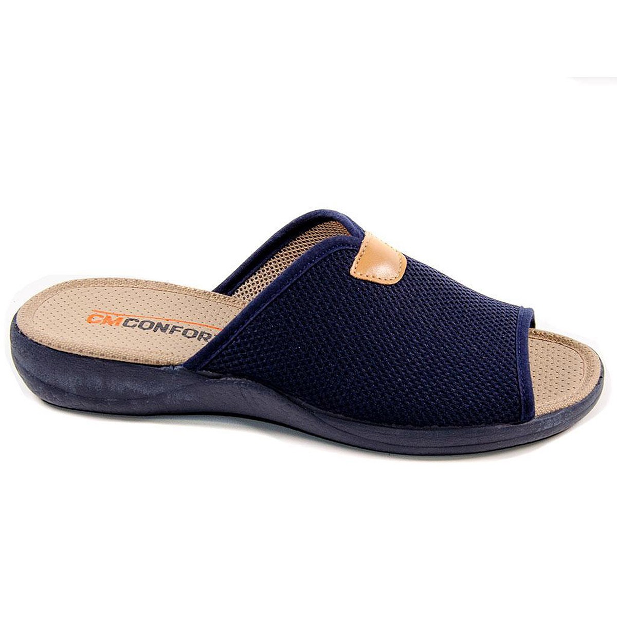 169 CM Confort Mujer Sandalia Zueco Textil Pies Delicados