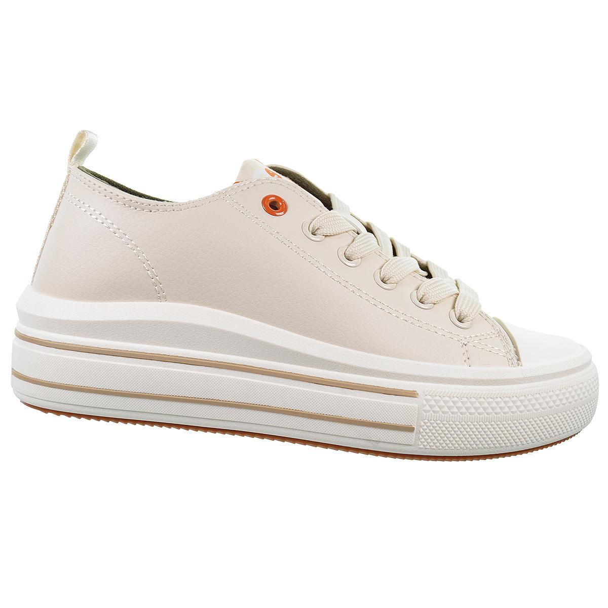 170973 Refresh Zapatilla Vegano Cordones Acolchado Mujer