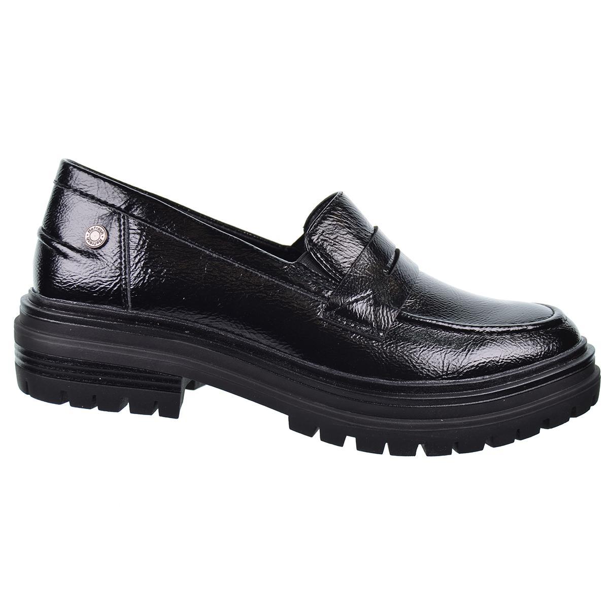 171317 Refresh Zapato Mocasín Charol Vegano Acolchado Mujer