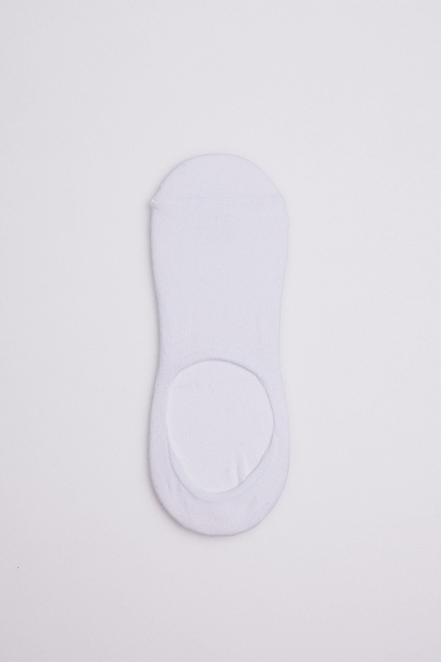 Calcetines pinky básicos invisibles blanco