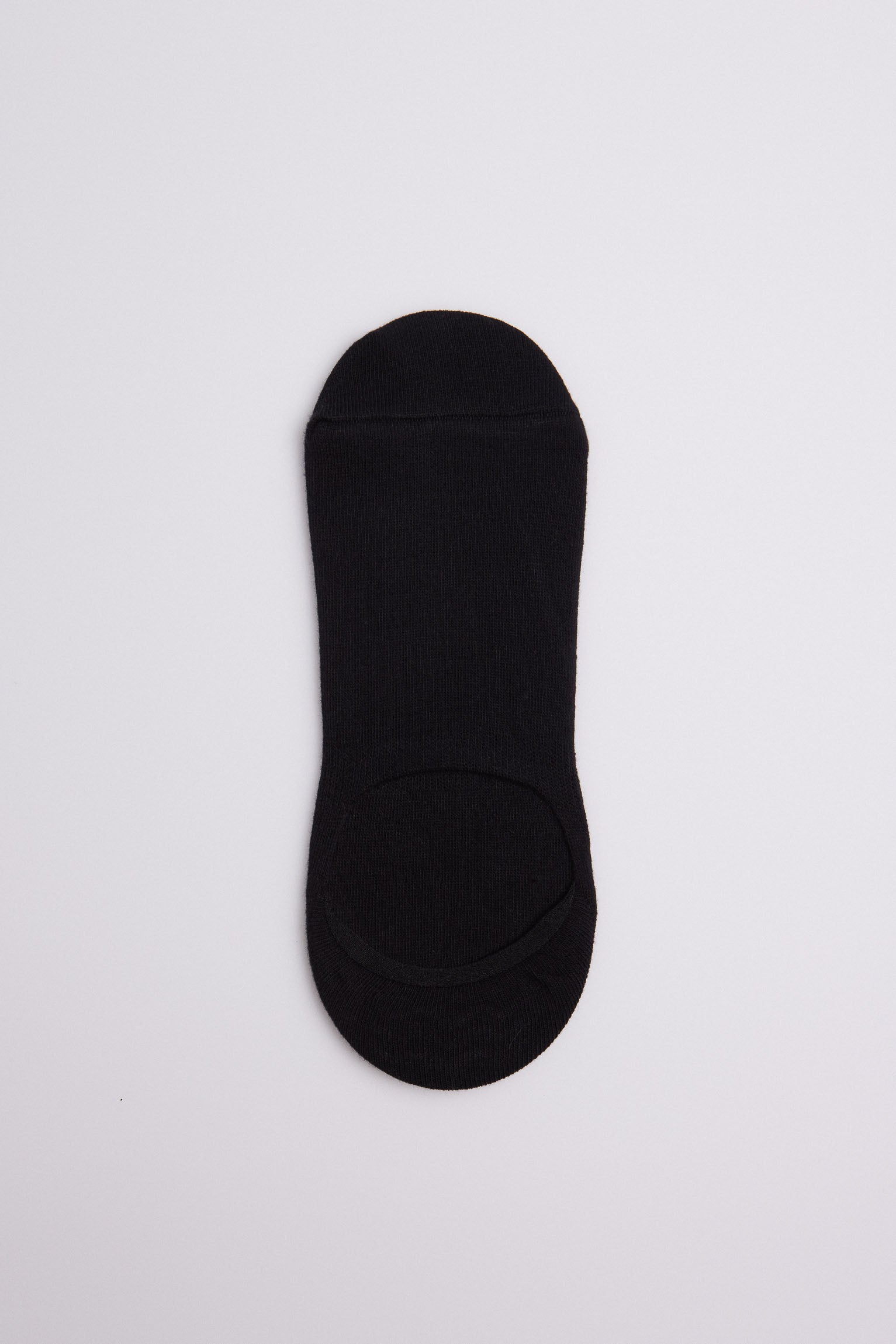 Calcetines pinky básicos invisibles negro